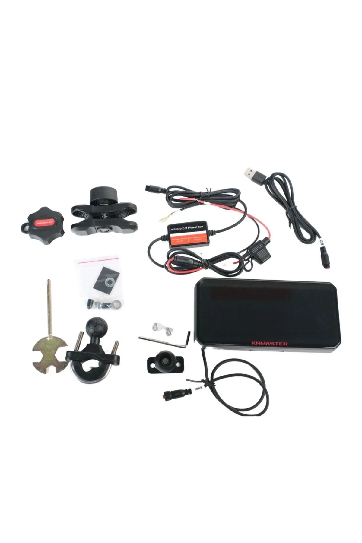 Knmaster MOTOPLAY 1000 – 6.25” Kablosuz CarPlay & Android Auto Destekli Motosiklet Multimedya Ekranı