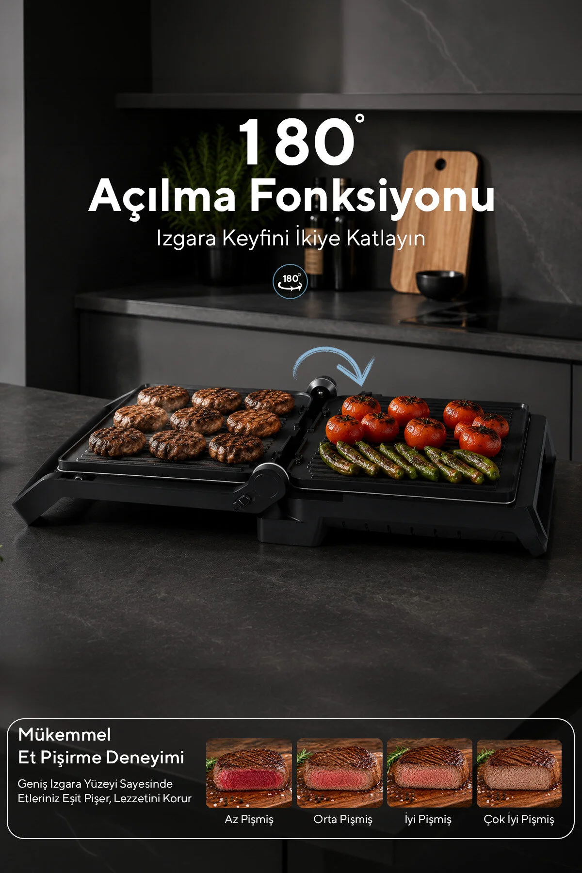 KUMTEL Dijital Tost ve Izgara Makinesi 2000 W TTM-10