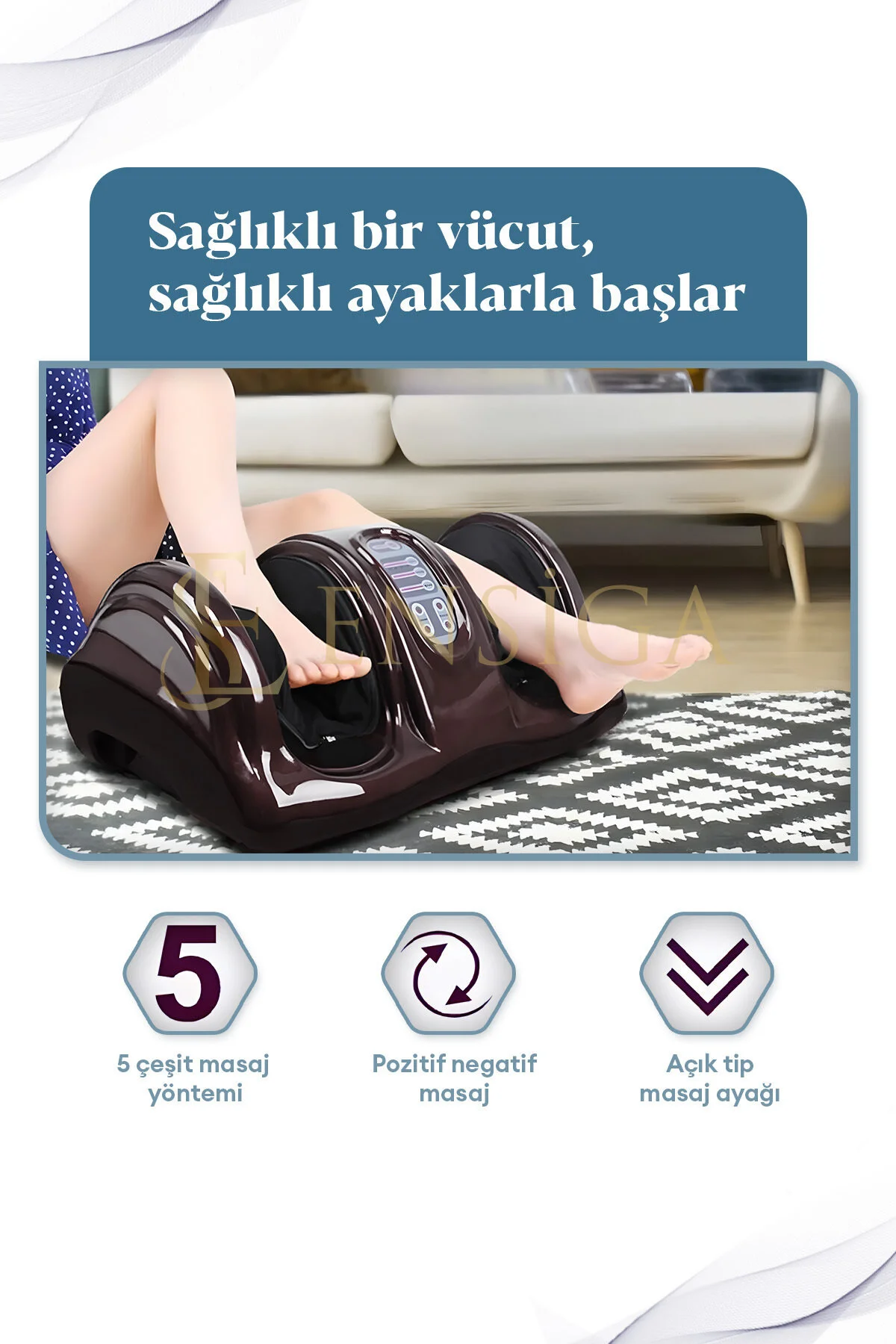 Mega Plus Hava Sıkıştırmalı Ovmalı Bacak Ayak Kol Derin Yoğurmalı Masaj Aleti