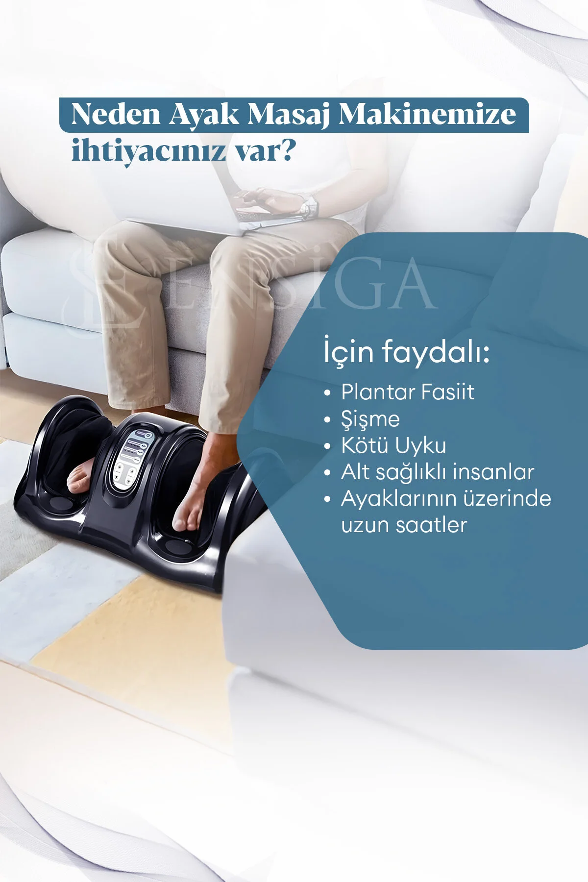 Mega Plus Hava Sıkıştırmalı Ovmalı Bacak Ayak Kol Derin Yoğurmalı Masaj Aleti
