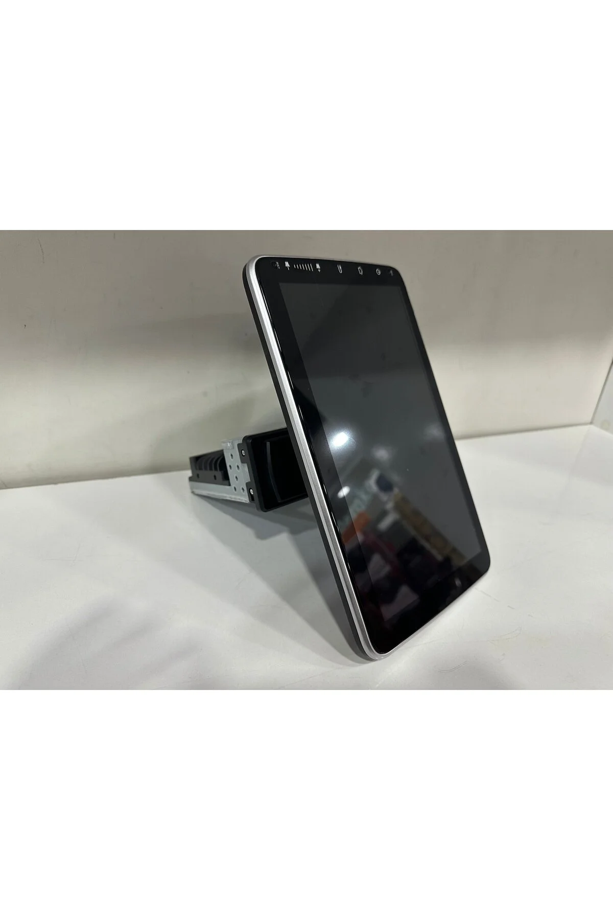 Navicars 360 Derece Döner 10.2 Inç Android Tek Din Multimedya Teyp Carplay/kamera/2-32 Fanlı Pro Seri