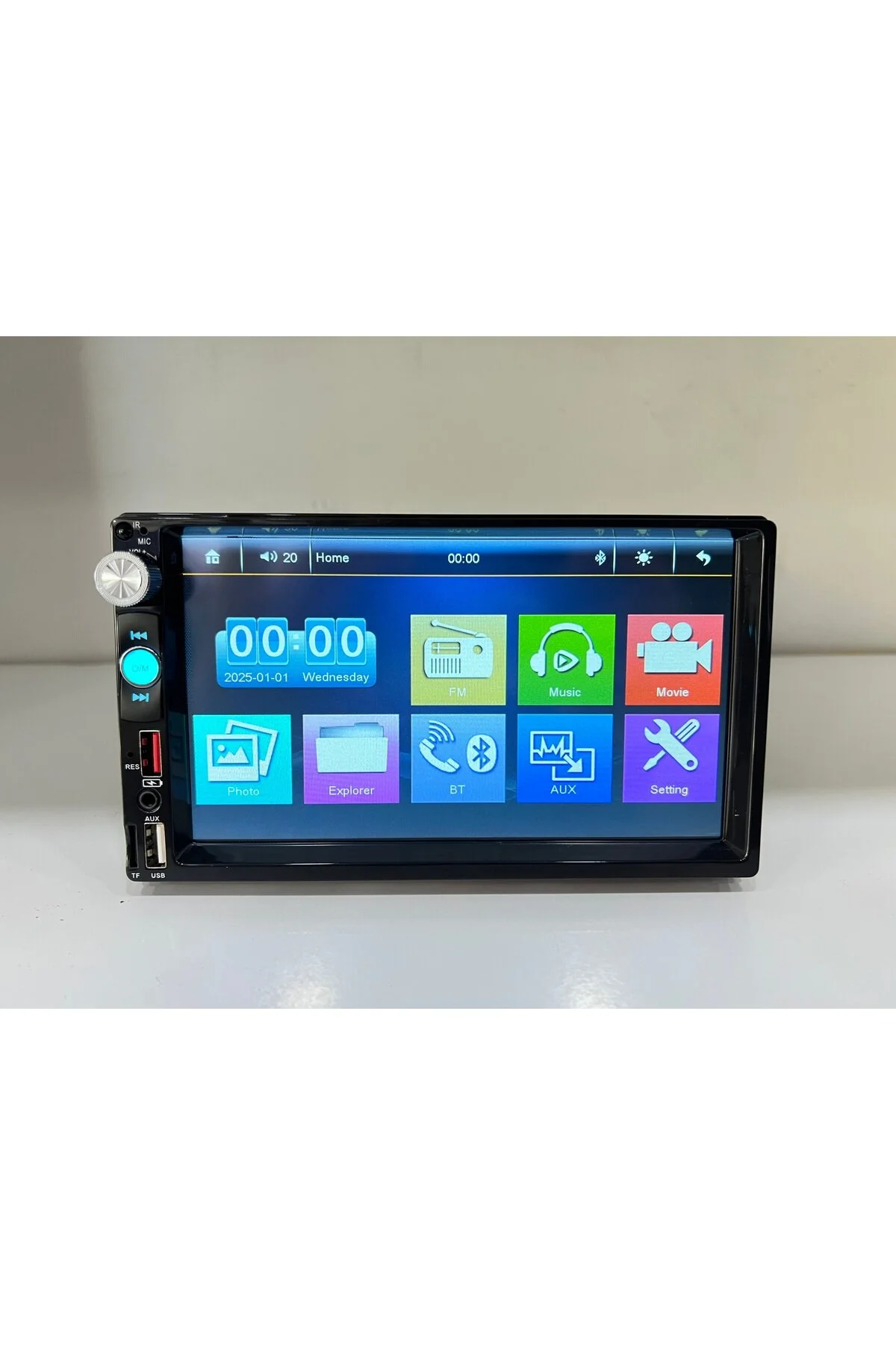Navicars TEK DİN 7 İNÇ DABIL TEYP USB BT EKRAN YANSITMA KAMERA
