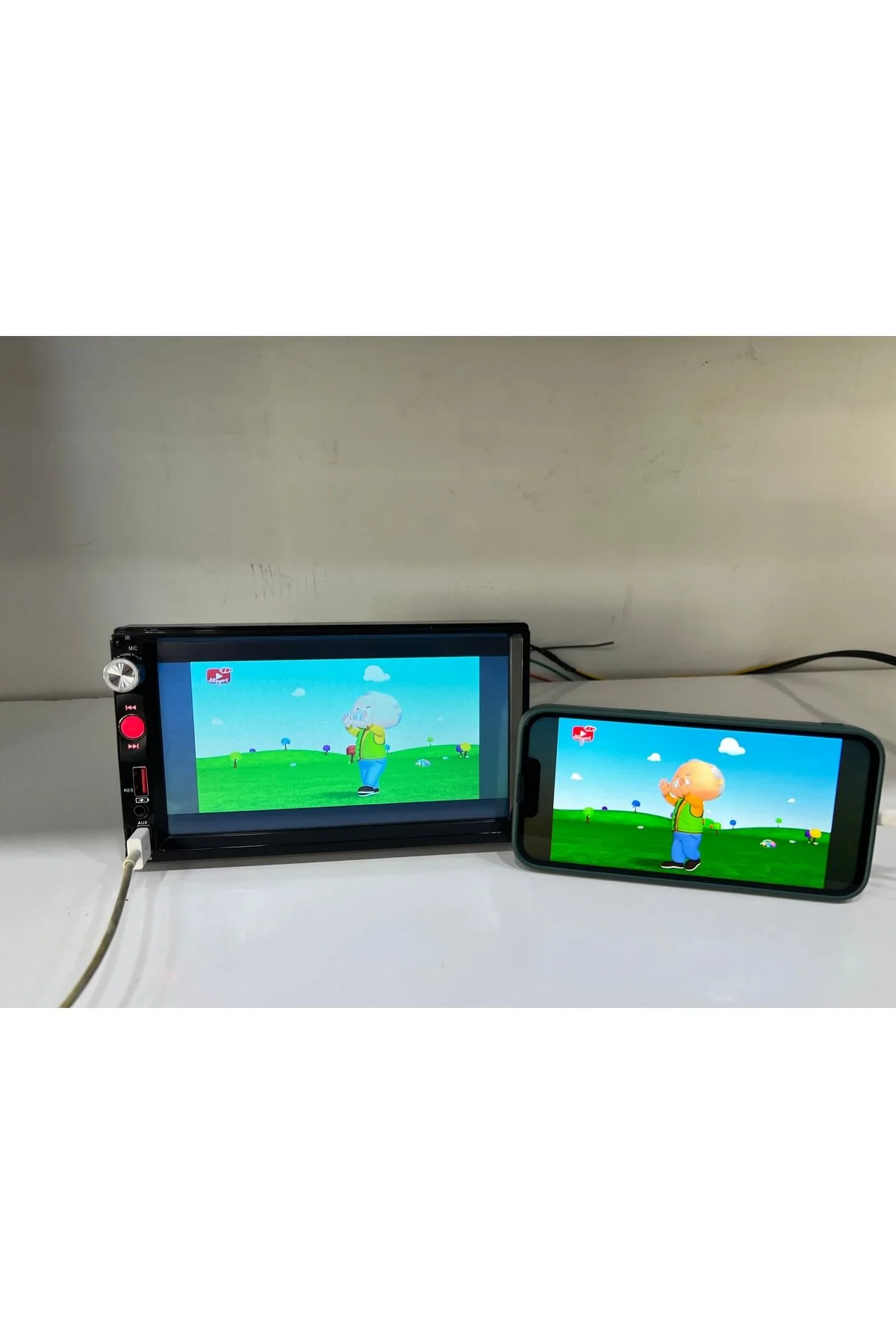 Navicars TEK DİN 7 İNÇ DABIL TEYP USB BT EKRAN YANSITMA KAMERA