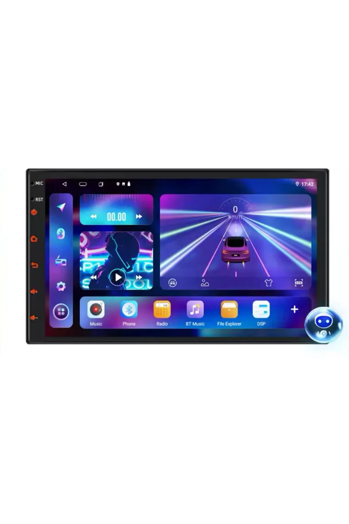 Navigold Kl-958 4gb Ram 64gb Hafıza Android Multimedya Car Playli Double Teyp 7inç Youtube Navigasyon Kamera