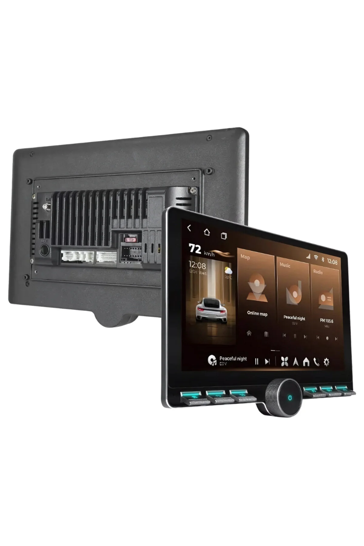 Navixx UNİVERSAL 9&10 İNÇ ÇERÇEVESİZ DİAMOND Multimedya Sistemi | 8 Çekirdek, 4GB RAM, 64GB, CarPlay & Android Auto Destekli