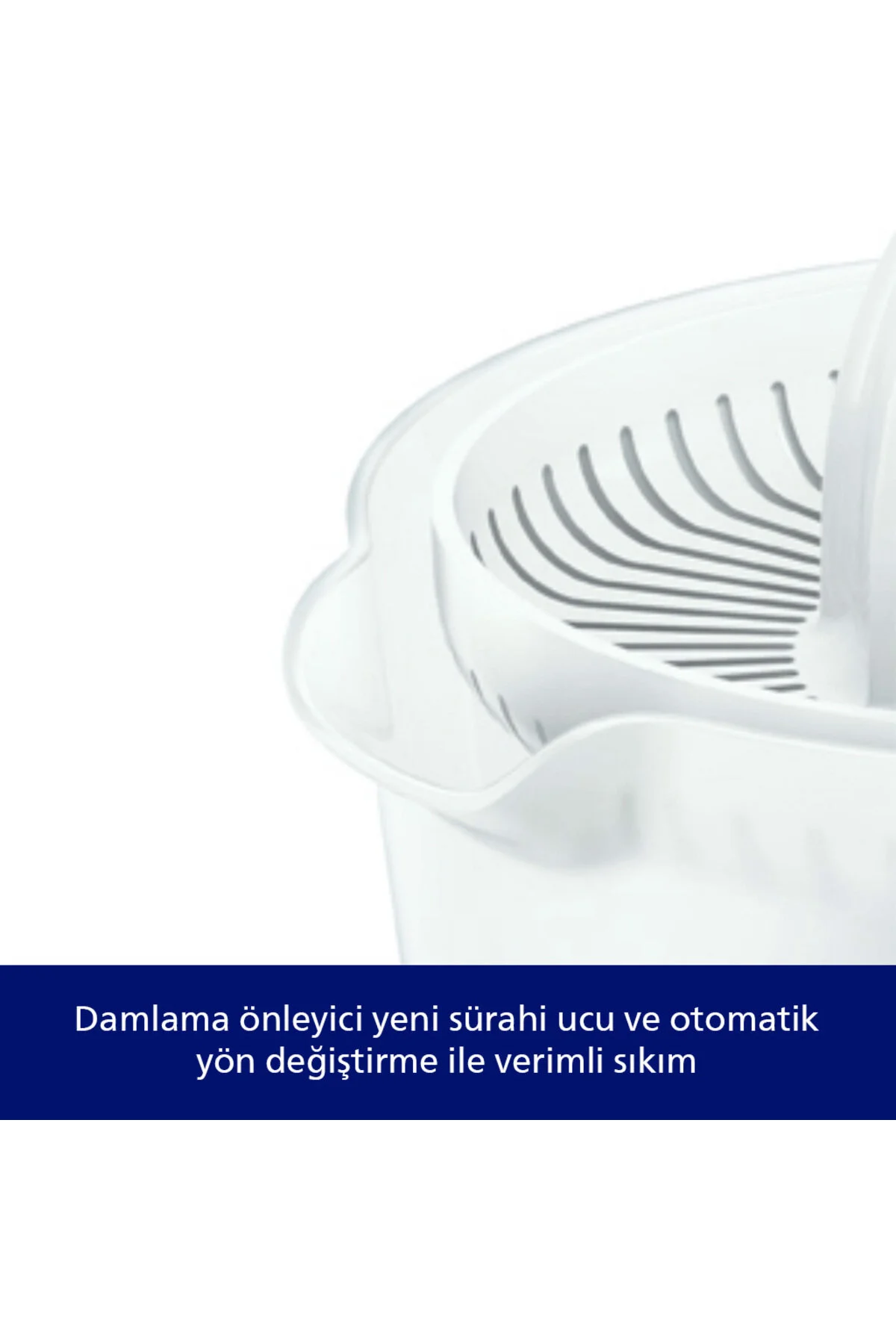Philips Daily Collection Narenciye Sıkacağı, 25W, 500 ml Sürahi, Otomatik Yön Değiştirme HR2738/00