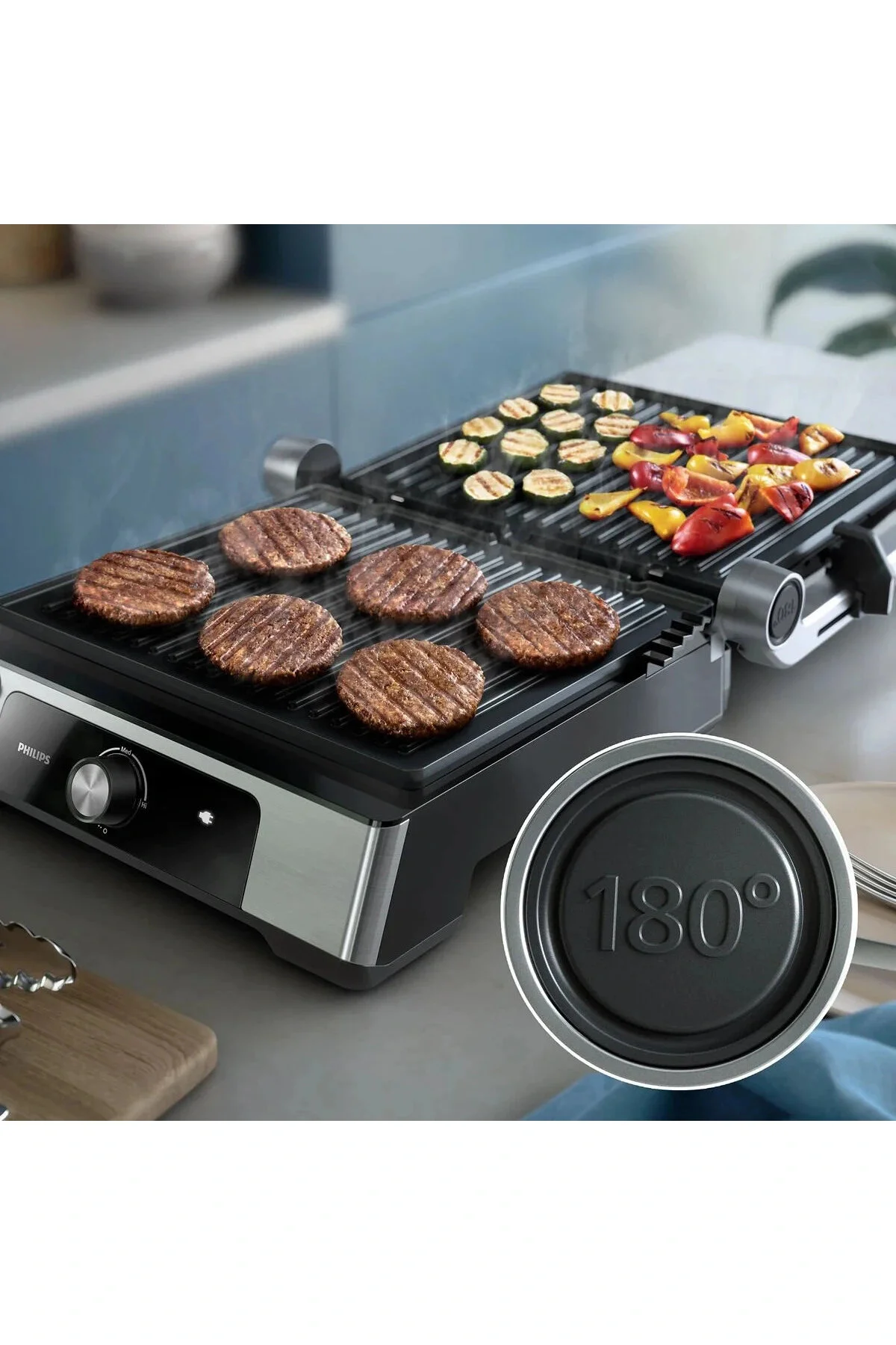 Philips HD6301/90 2200 W Tost Makinesi + HD7301 Çay Makinesi Hediyeli