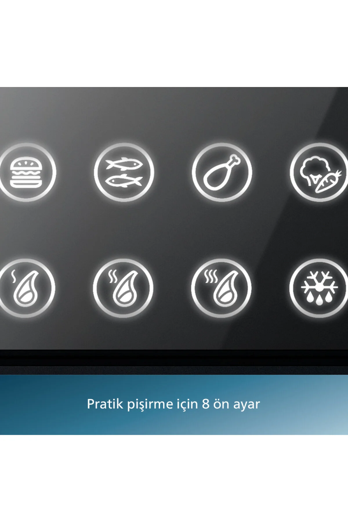 Philips HD6307/70 7000 Serisi Izgara ve Tost Makinesi, Hassas Dijital Kontrol, Izgara için Tam Açılı