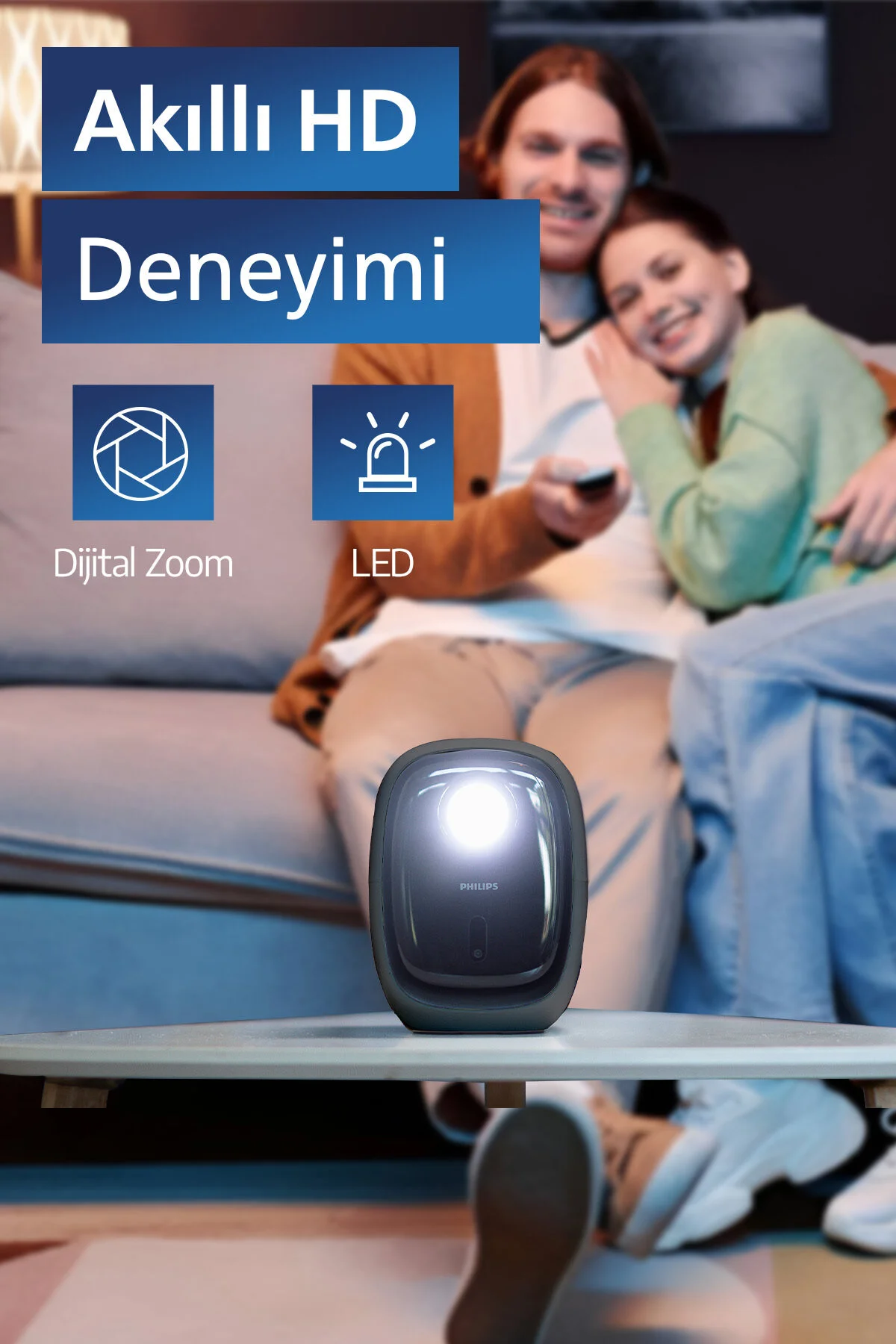 Philips NeoPix 130 Akıllı Ev Projektörü