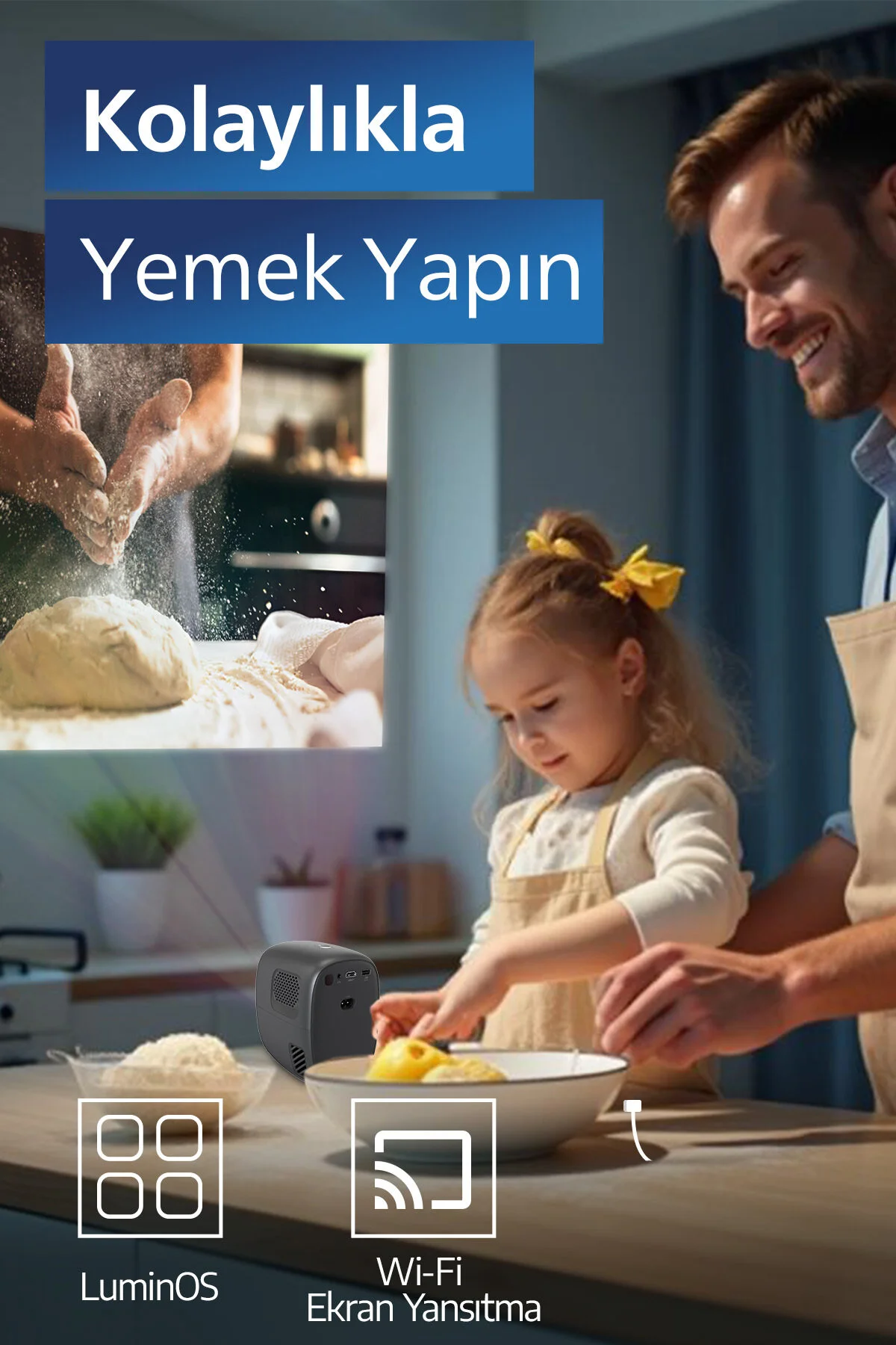 Philips NeoPix 130 Akıllı Ev Projektörü