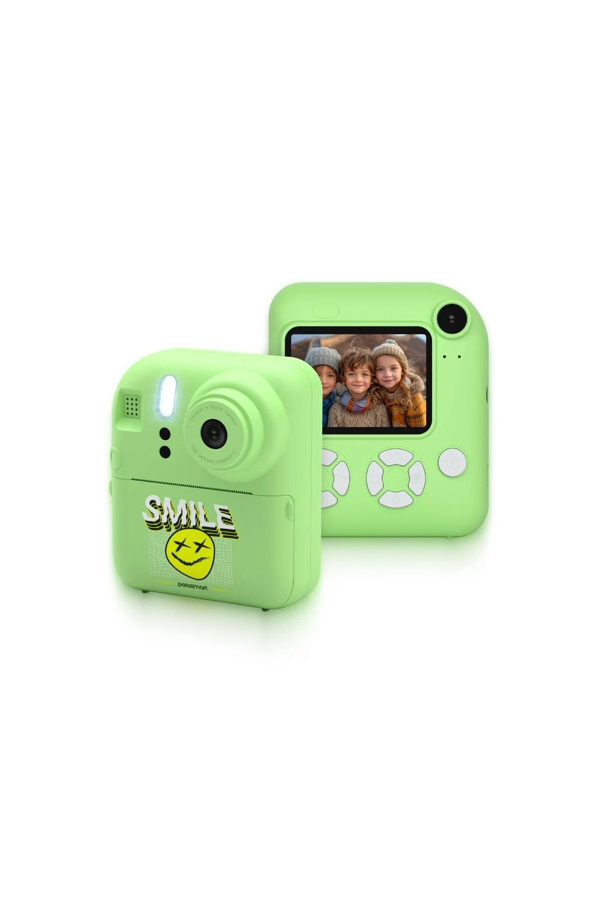 Polosmart PBS156 Dijital Kamera & Fotoğraf Makinesi Renkli Ekran 2.4 İnç Yeşil