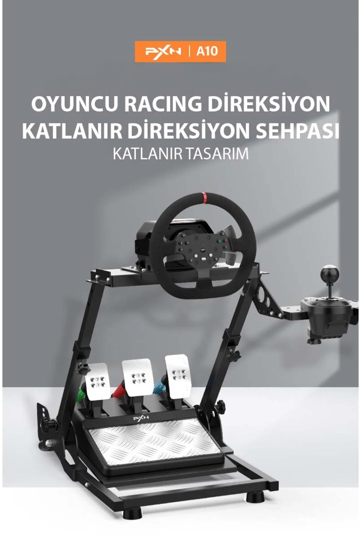 pxn A10 Direksiyonu Standı ( G25, G27, G29, G920, G923 - PXN V9 GEN2, V10, V99 - MOZA R3 )