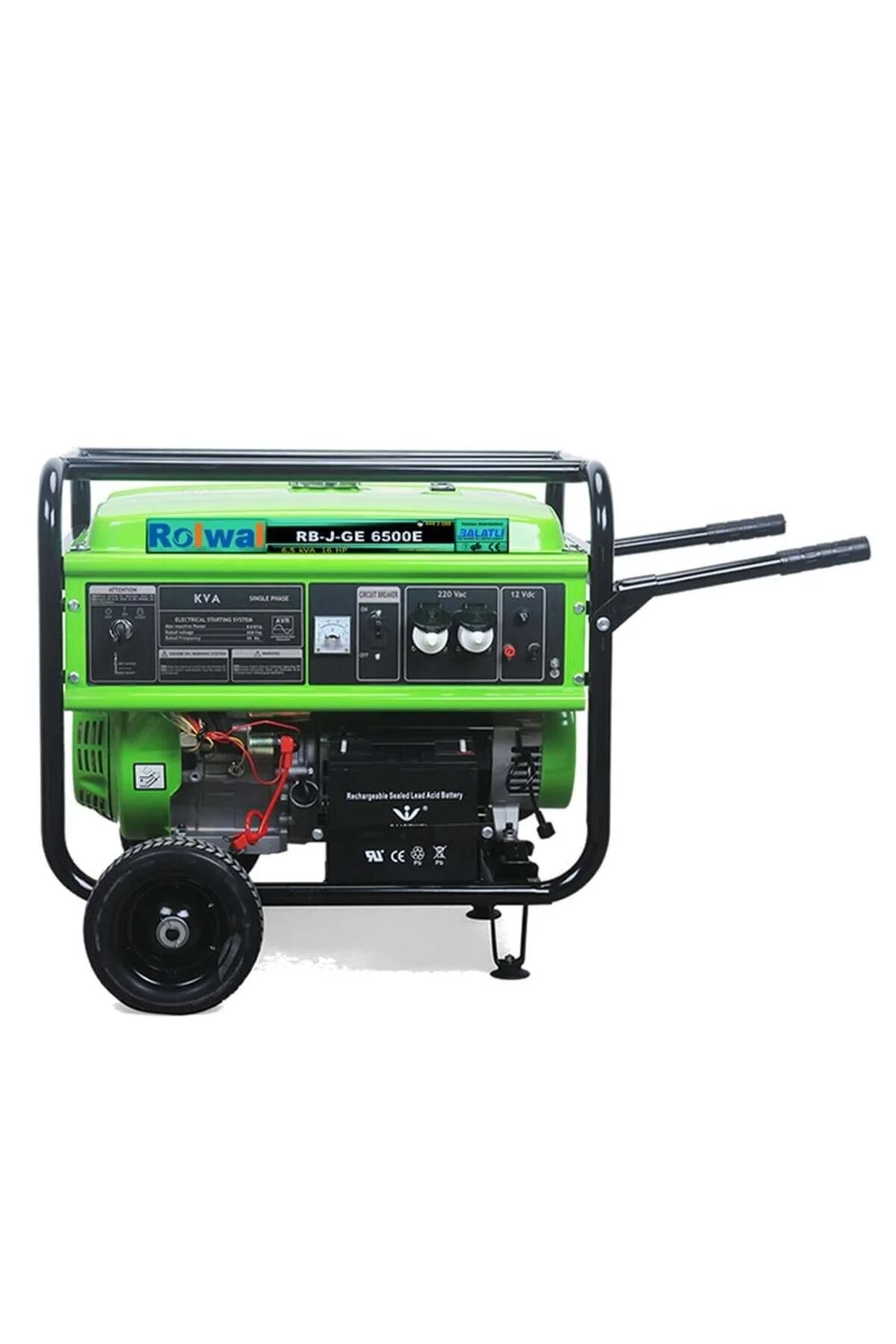 Rolwal 7 kVA Benzinli Jeneratör Monofaze RB-J-GE6500E