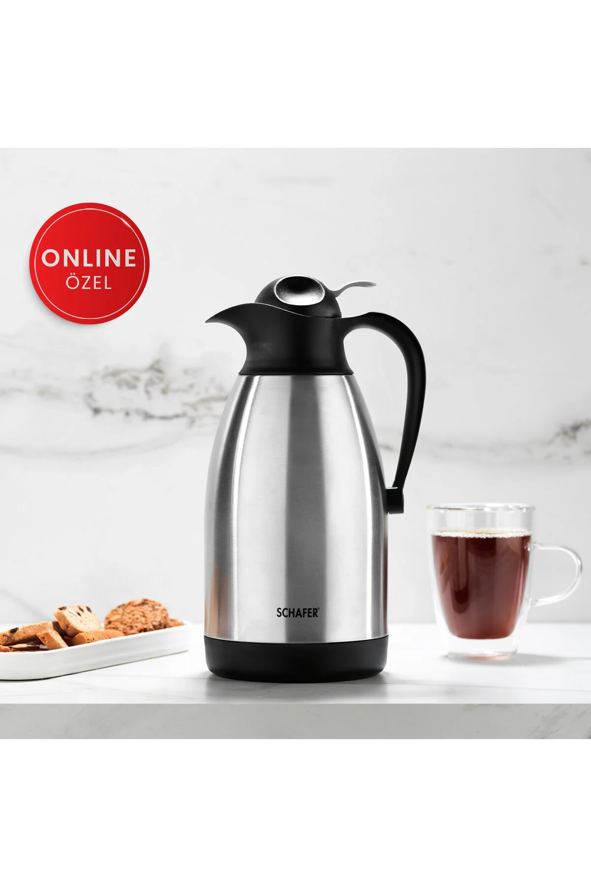 Schafer Kitchenhouse Termos 2 L-Inox
