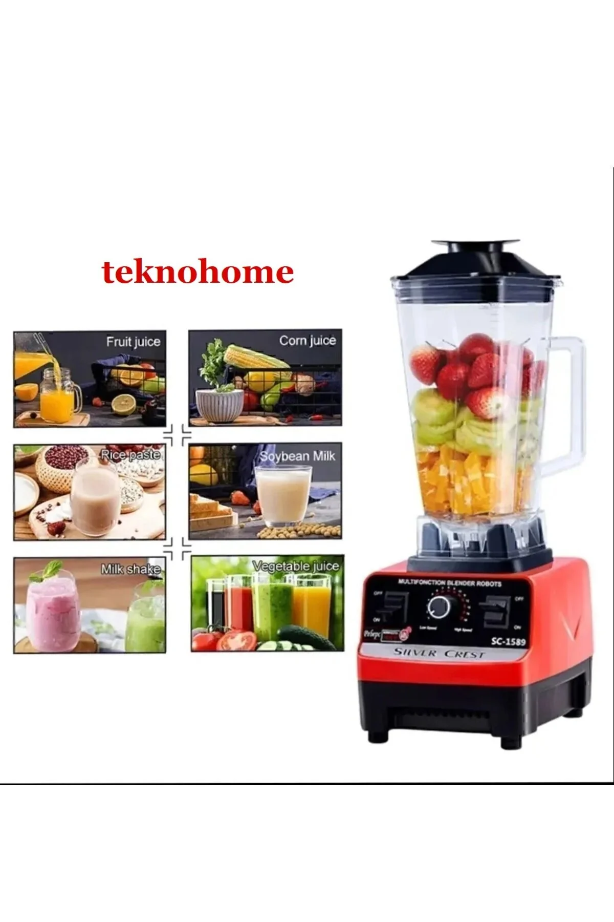 Silver Crest Sc-1589 Multi Functionel Blender Sc1589