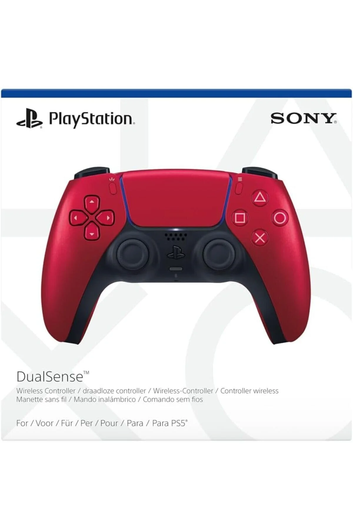 Sony Ps5 Dualsense Kablosuz Kumanda Controller Volcanic Red ( İthalatçı Garantili )