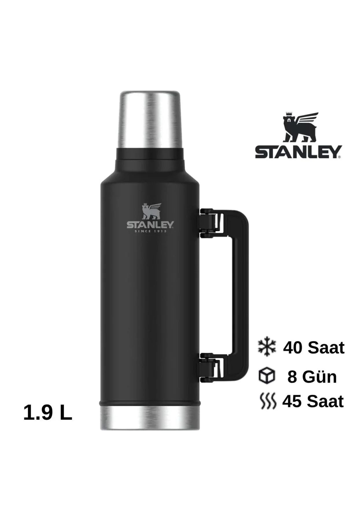 Stanley Classic Legendary Termos 1.9L Matara SİYAH