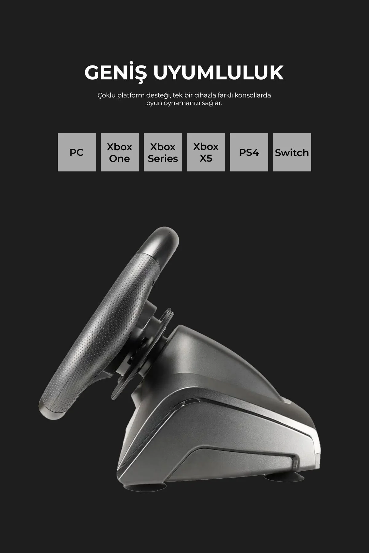 Subsonic Direksiyon Seti Superdrive Ps3/ps4/pc/xboxone/xbox360 Gaming Oyun Oyuncu Direksiyonu