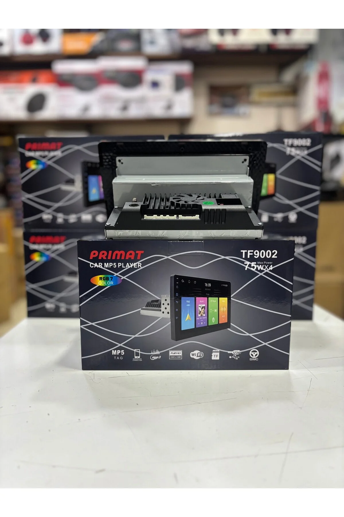 Sunask Sn-9900A 9inç Android 2gb Ram 32gb Hafıza Tek Din Carplay Multimedya Oto Teyp Wi-fi Park Kamera