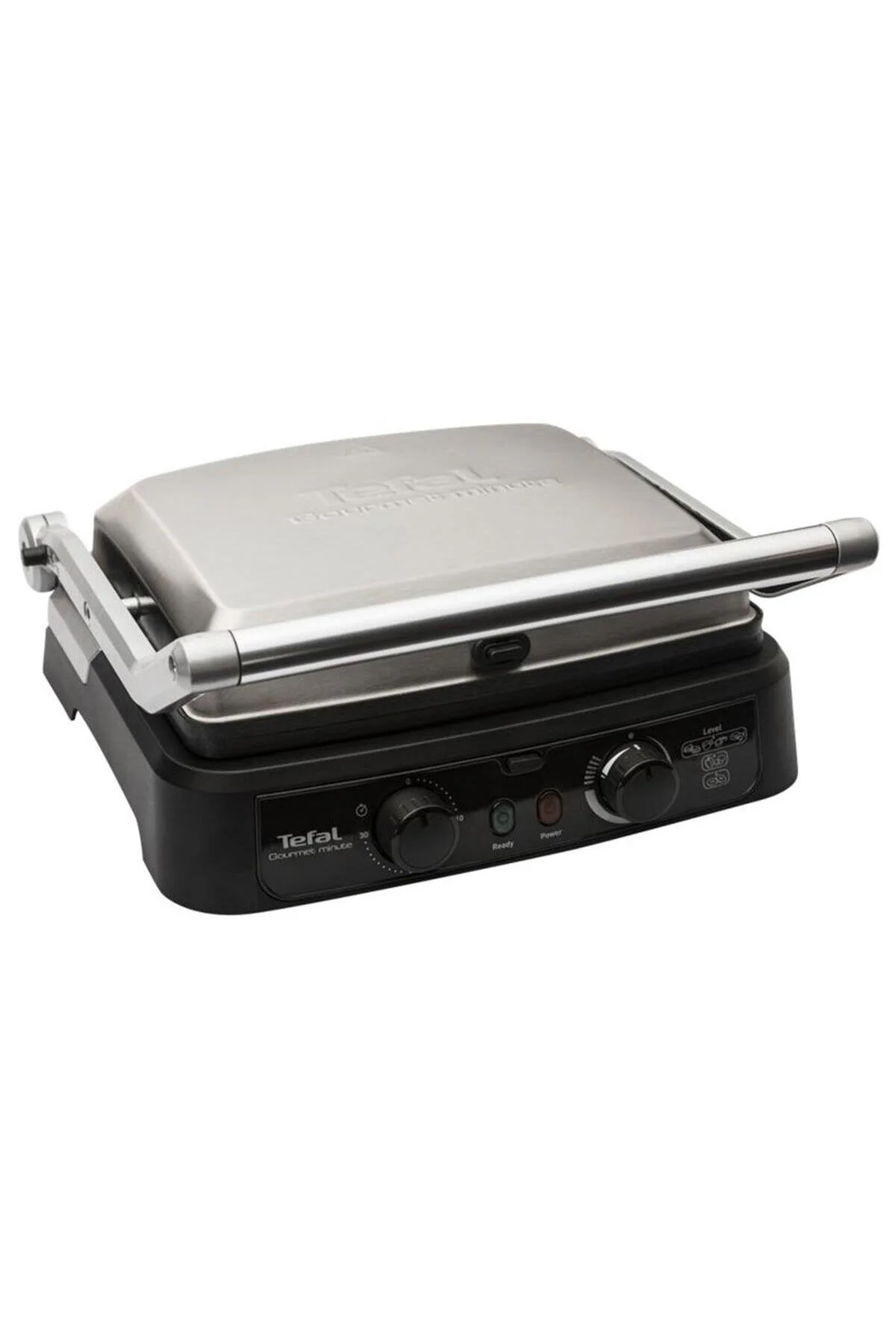 TEFAL Grill Gourmet Minute 6 Dilim Kapasiteli 2000 Watt Izgara ve Tost Makinesi - Inox