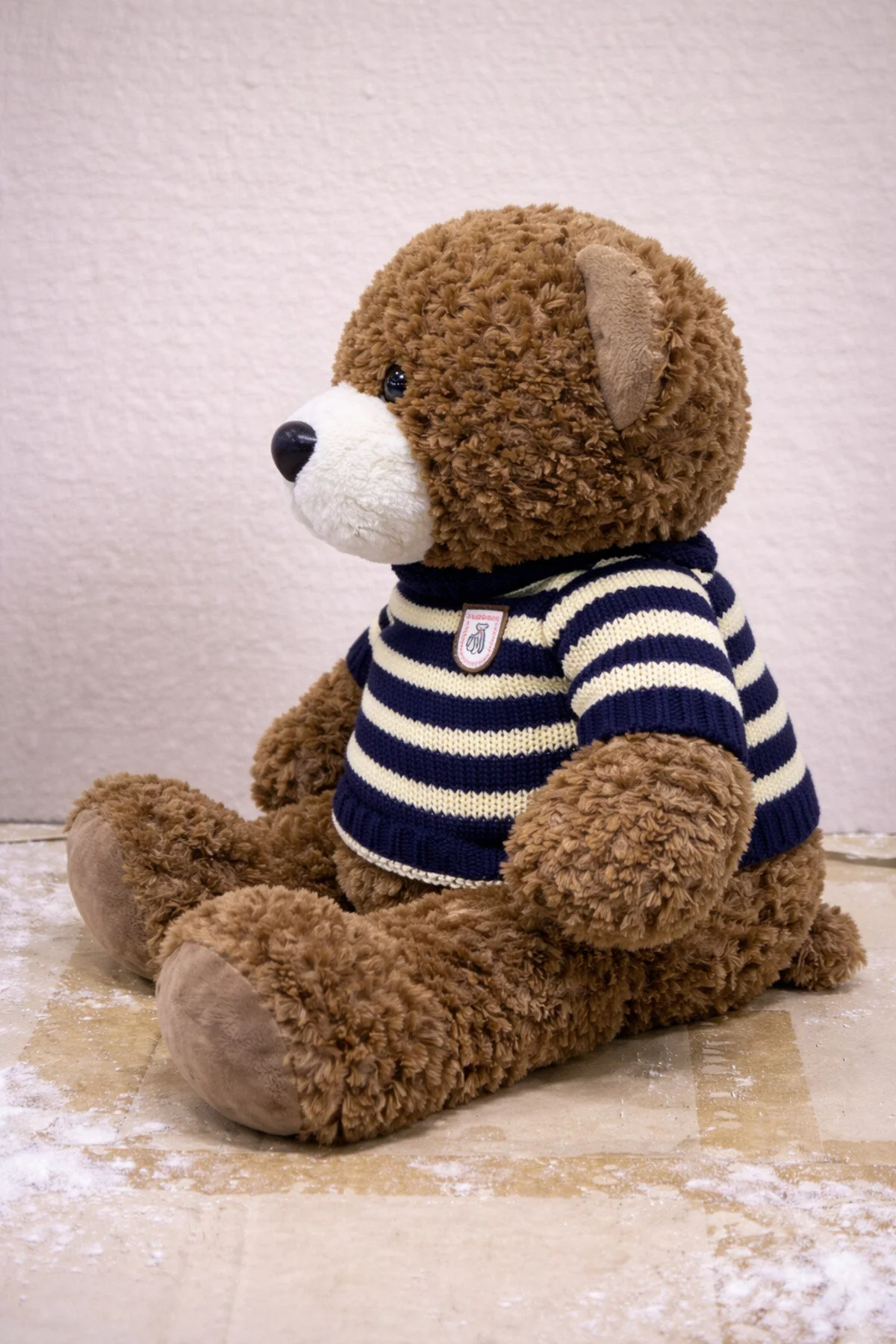 TOHA Peluş Oyuncak Ayı 45 cm – Kazaklı Teddy Bear Hediyelik Yumuşak Oyuncak