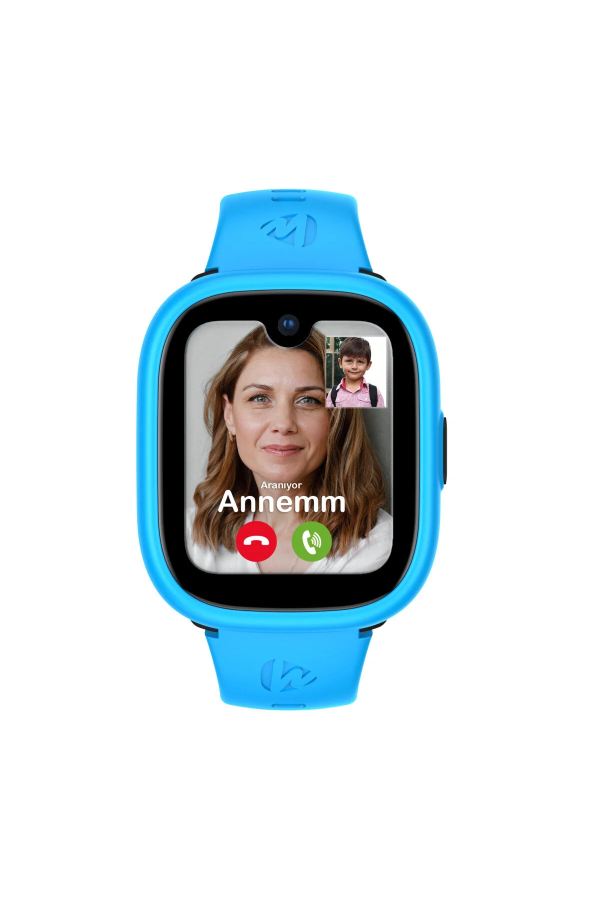 Wiky Watch 5 Plus Çocuk Akıllı Saat - Görüntülü Arama, Gps, Sos, Sağlık Takibi, Güvenli Alan Mavi