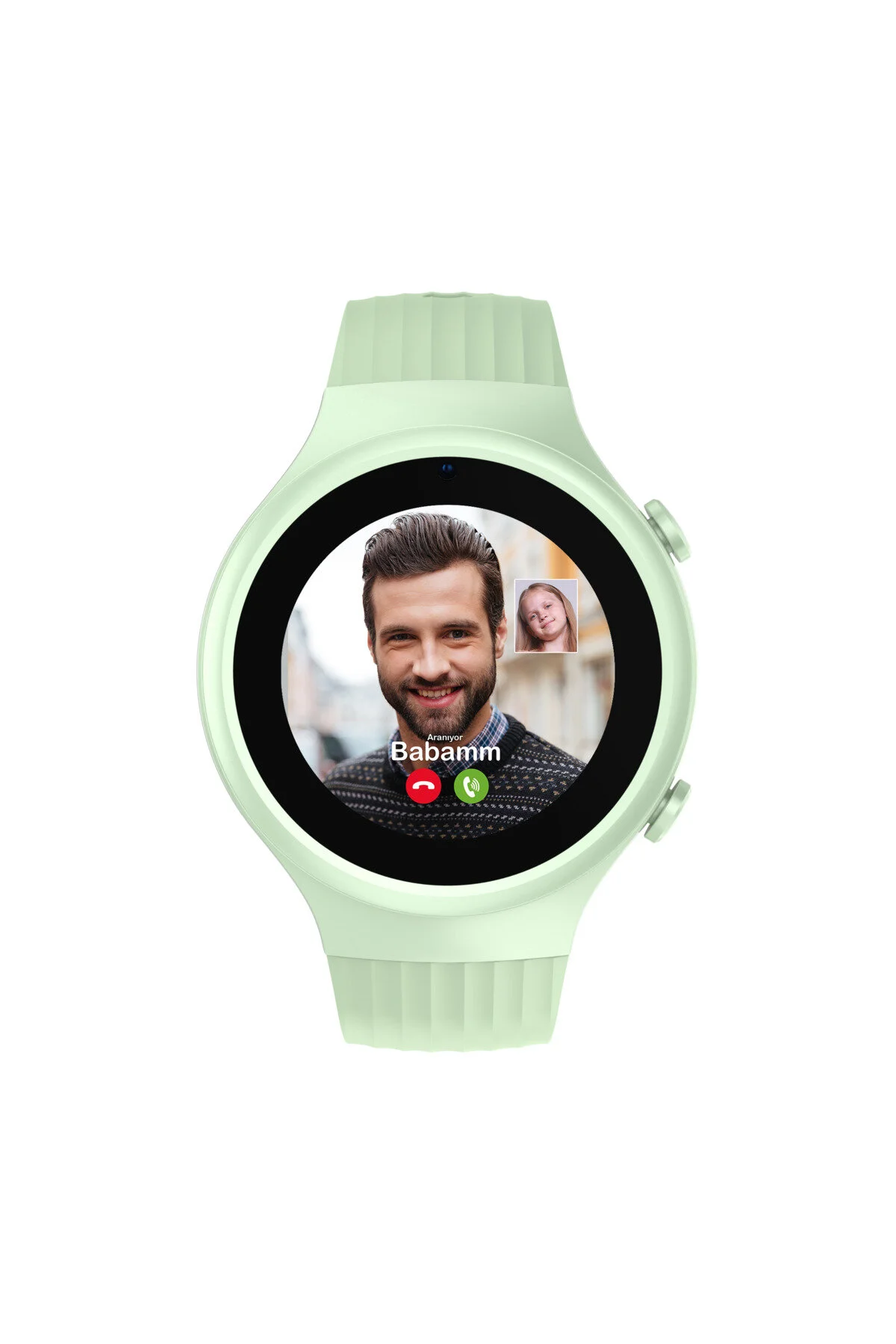 Wiky Watch 5S Akıllı Çocuk Saati - Görüntülü Arama, Gps, Sos, Sağlık Takibi, Güvenli Alan Yeşil