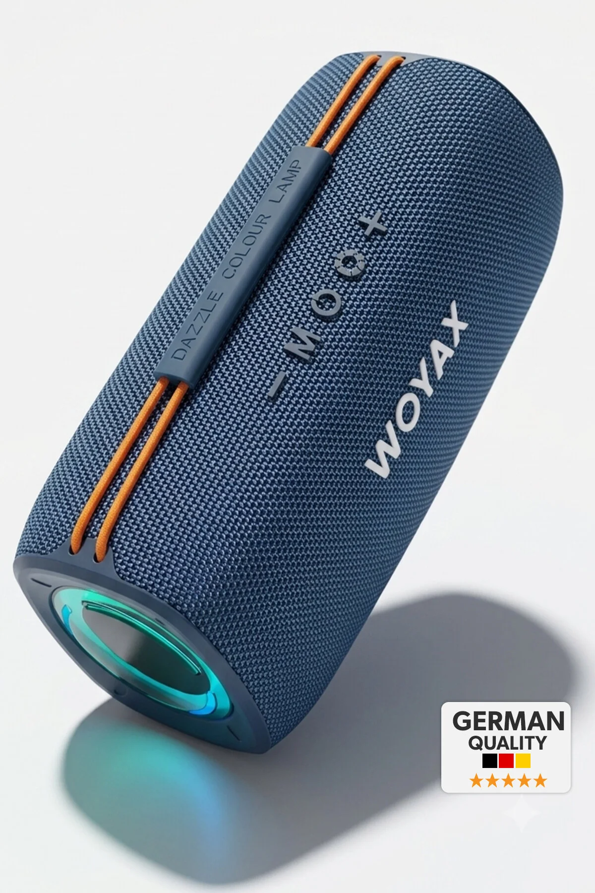 Woyax Taşınabilir Bluetooth Hoparlör, 30W Kablosuz Oval Speaker, Ses Bombası USB, TWS, 30W Güçlü Ses Bass Büyük Küçük Boy