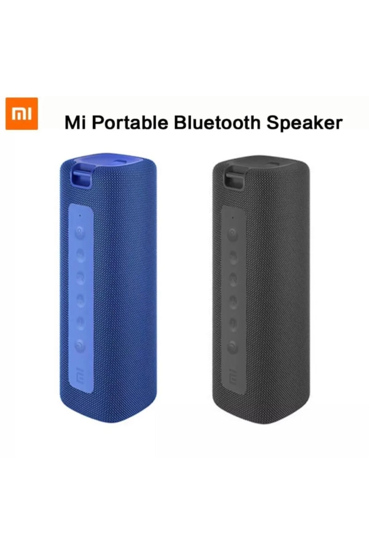 Xiaomi 2 Yıl Mi Portable MDZ-36-DB Mavi Bluetooth Hoparlör Mavi 5-10 Saat Resmi Distribütör Garantili