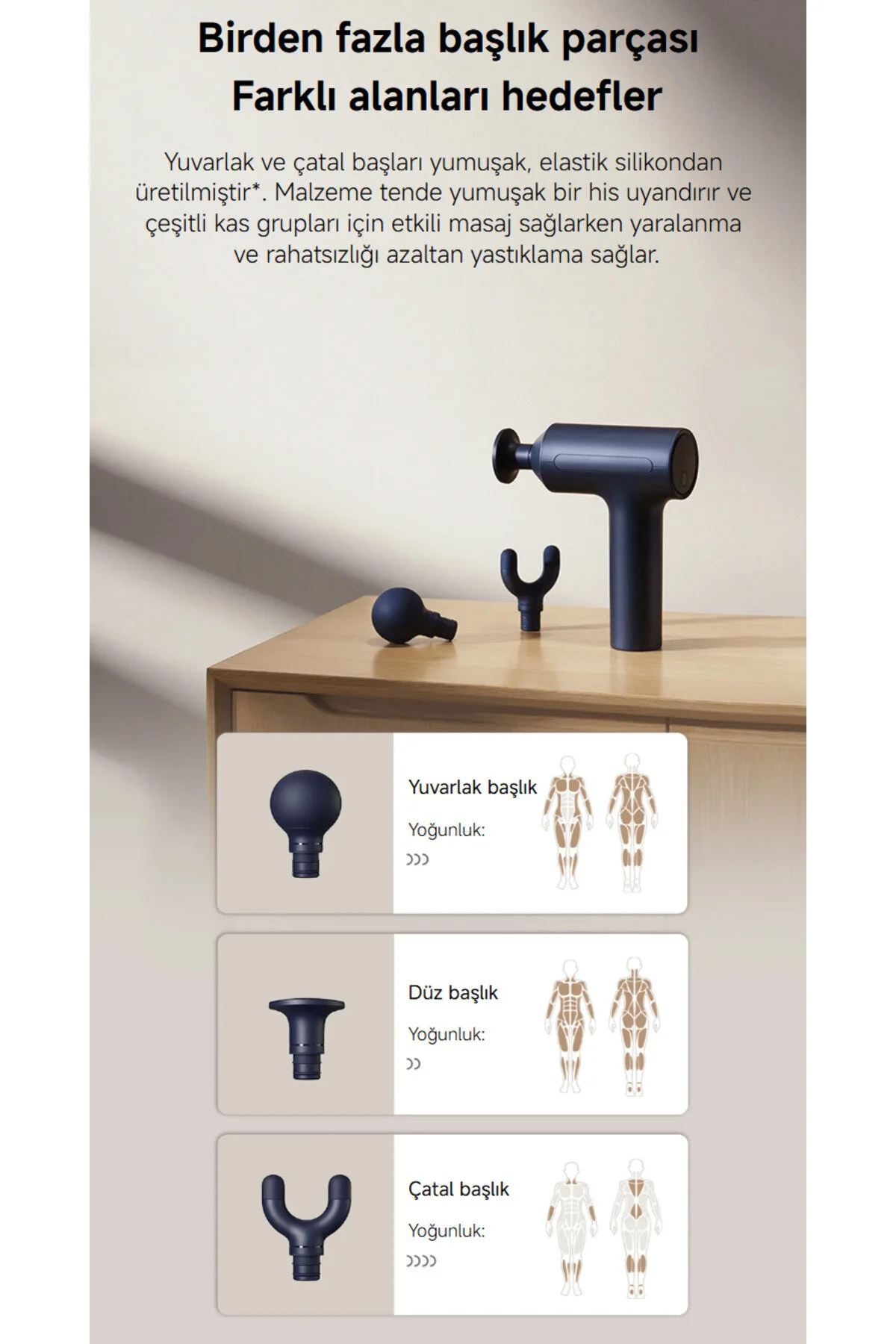 Xiaomi Massage Gun 2 Masaj Tabancası (Xiaomi Türkiye Garantili)