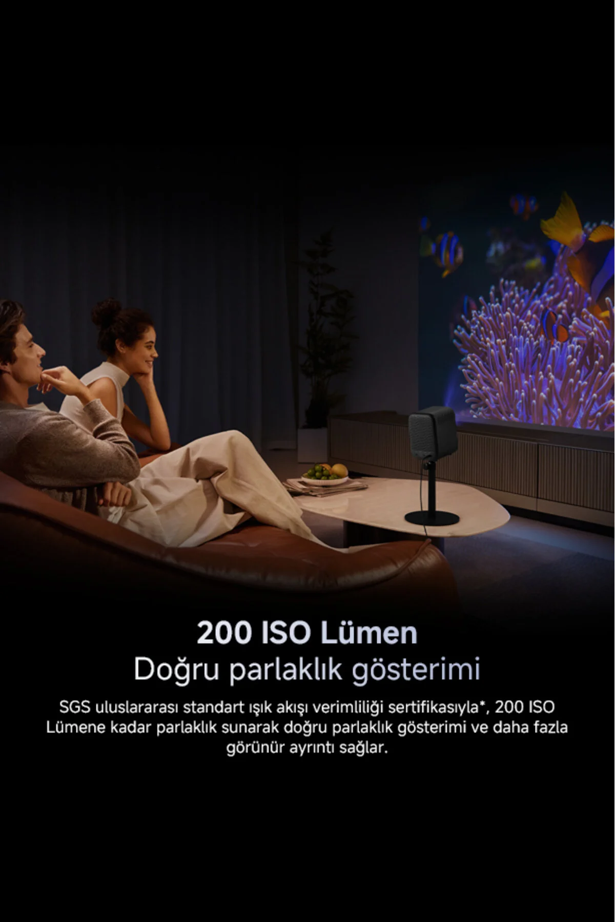 Xiaomi Smart Projector L1 Projeksiyon