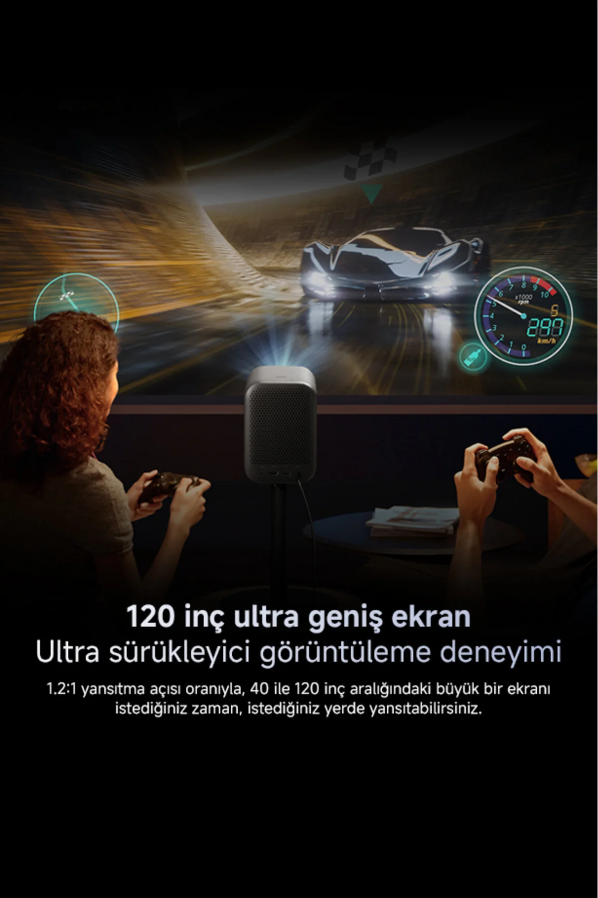 Xiaomi Smart Projector L1 Projeksiyon