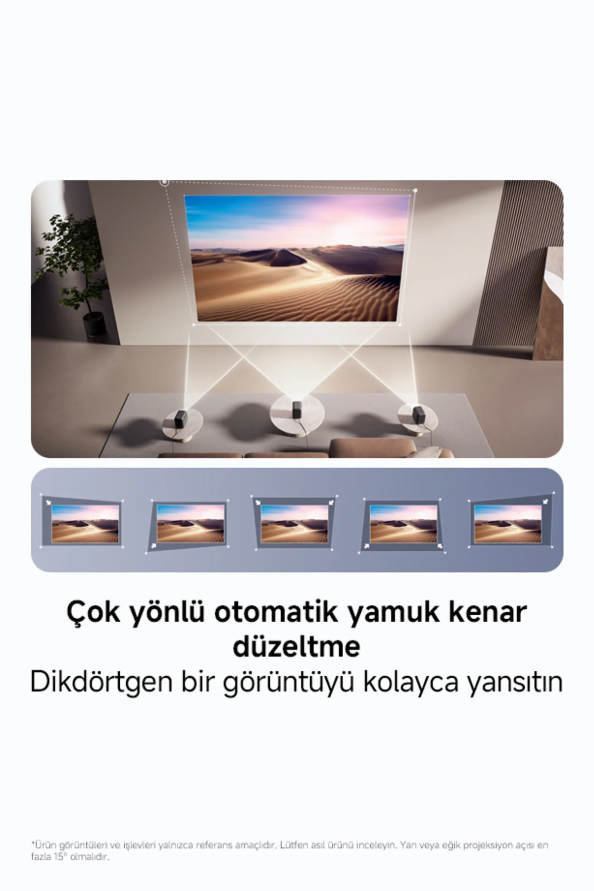 Xiaomi Smart Projector L1 Projeksiyon
