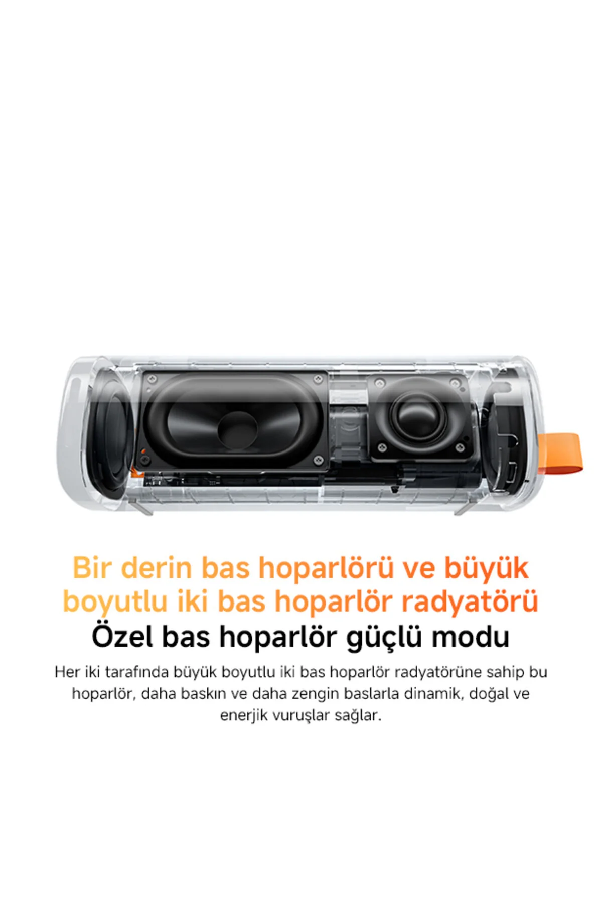 Xiaomi Sound Outdoor 30W IP67 Taşınabilir Bluetooth Hoparlör Siyah (Xiaomi Türkiye Garantili)