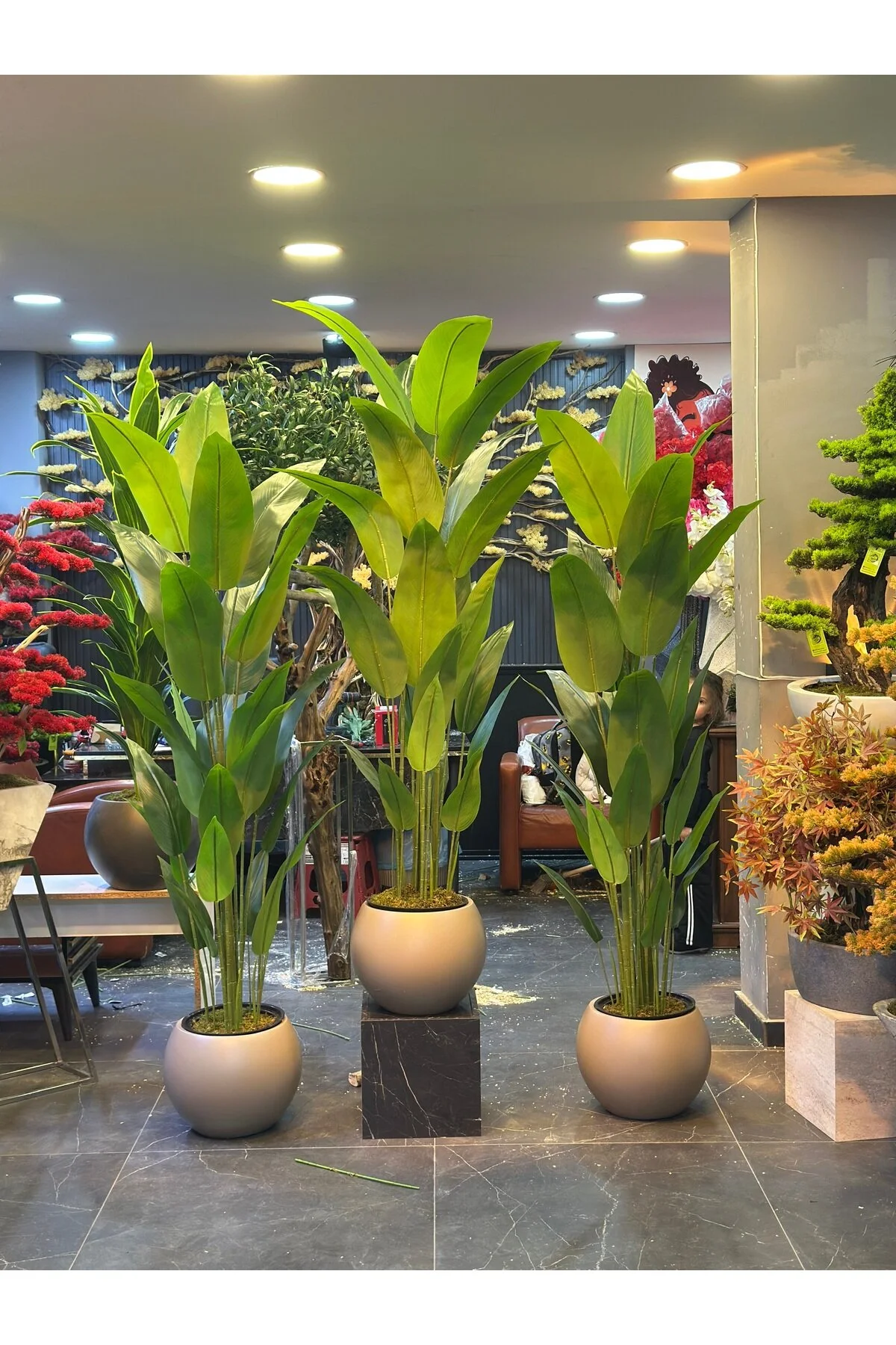 Adayapaycicek Yapay çiçek 200 cm starlice 24 yaprak