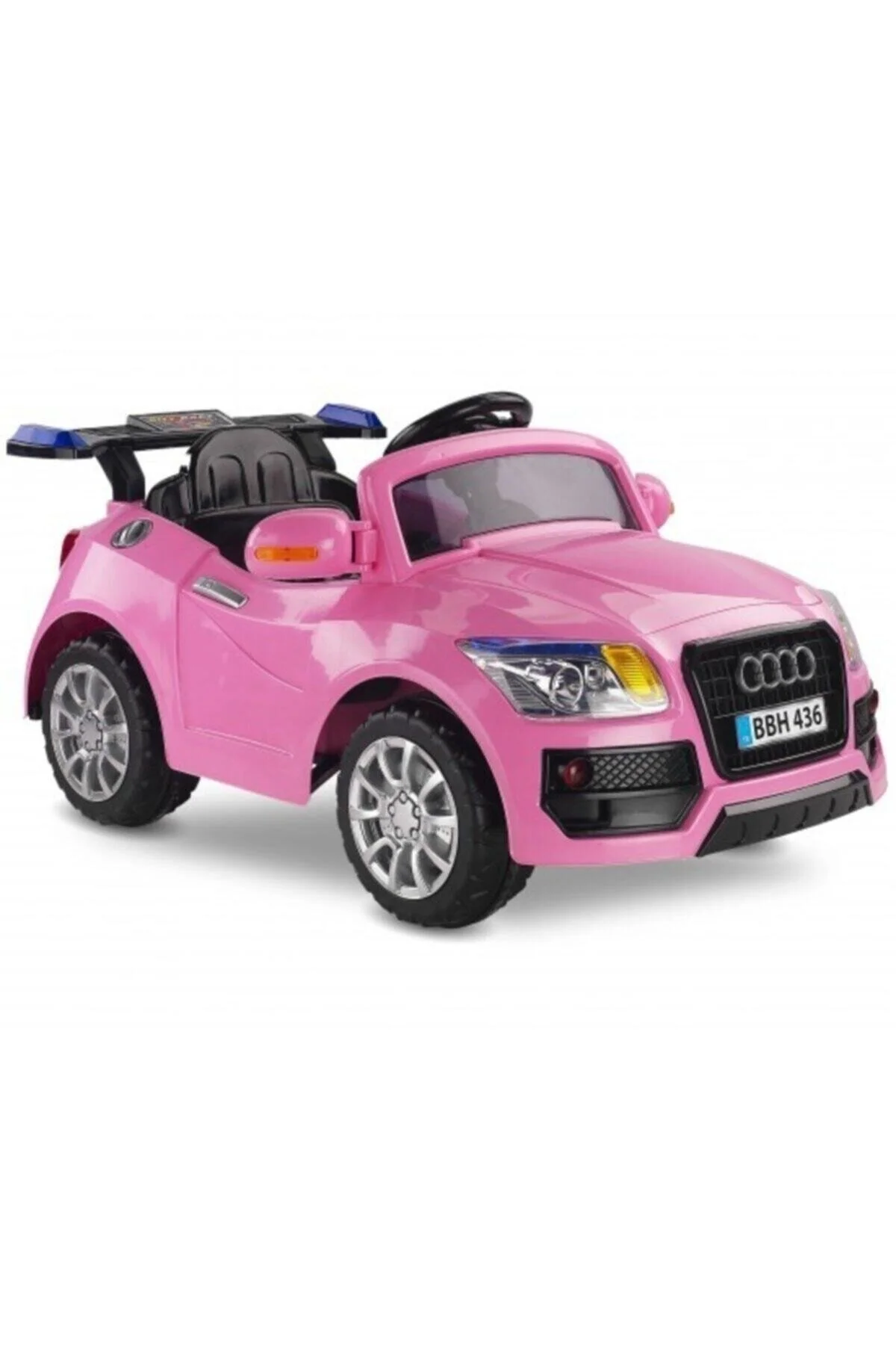 Babyhope Uzaktan Kumandalı 12 Volt 7 Ah Pembe Audi Akülü Araba