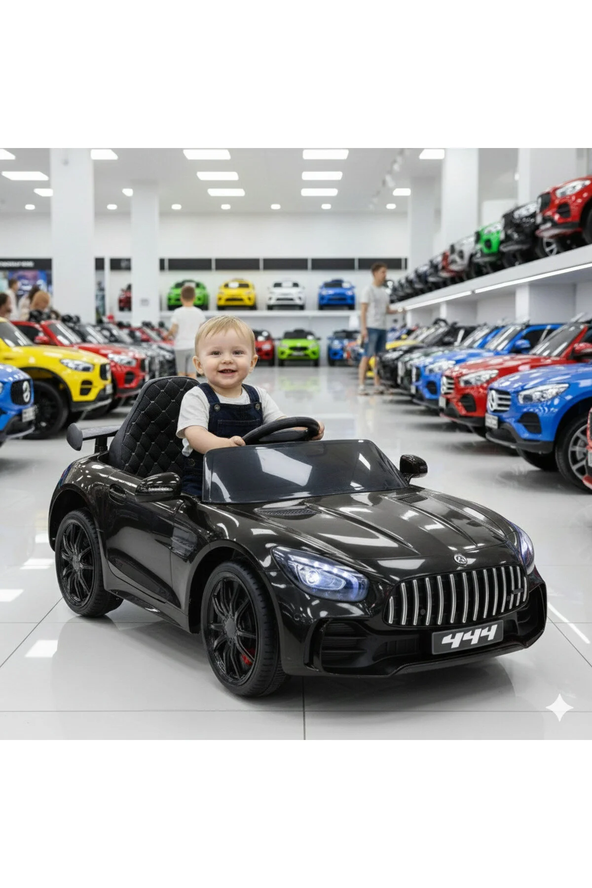 Bebeck 444 Gtr Sport Akülü Araba 12V Uzaktan Kumandalı Babyhope Mercedes