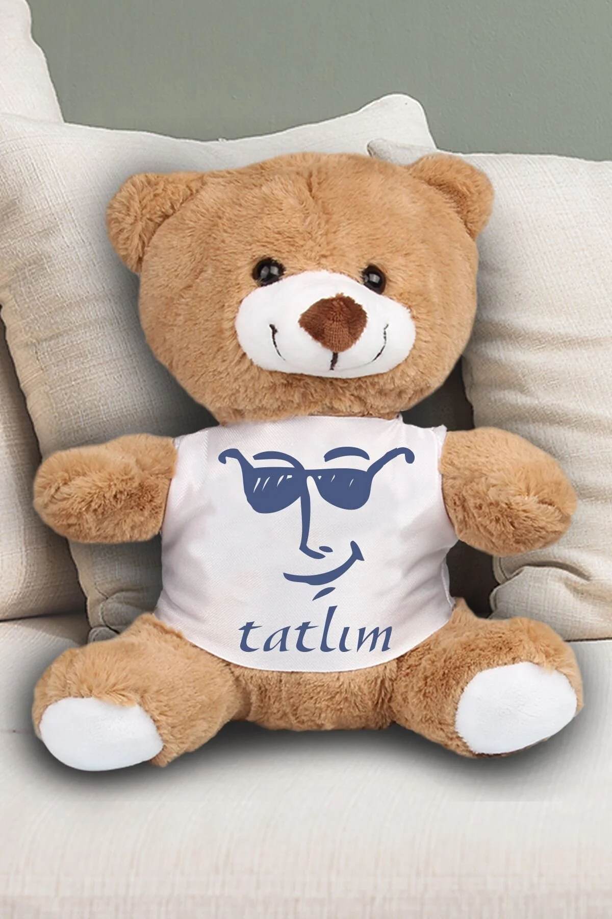 Genel Markalar Bu Senin Temalı Peluş Ayıcık 23 Cm 82200