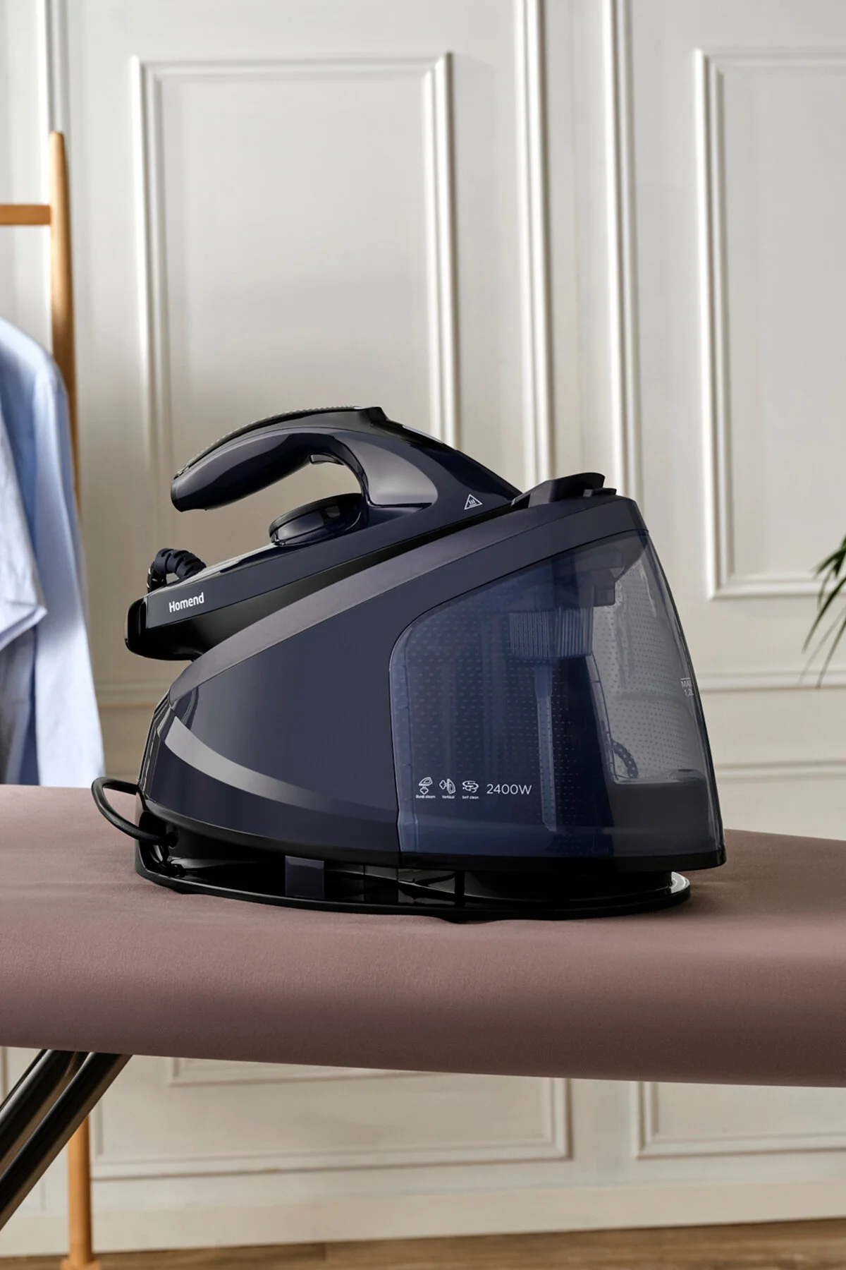HOMEND Steamwork 1169H Buhar Kazanlı Ütü Siyah Mavi 2400 W