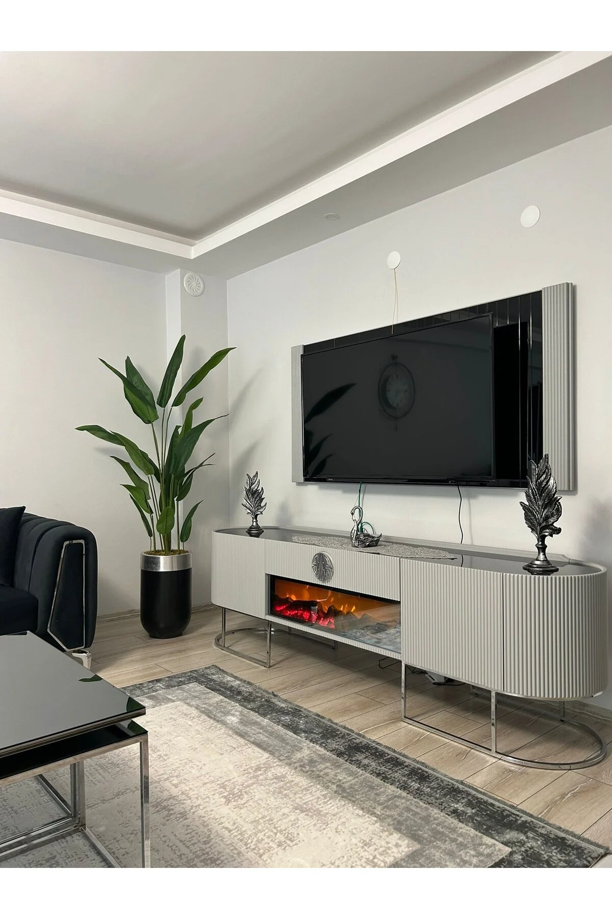 İremÇiçekçilik 180 Cm Areka Yapay Ağaç Yapay Çiçek Uygula Salon Çiçeği Yapay Çiçek