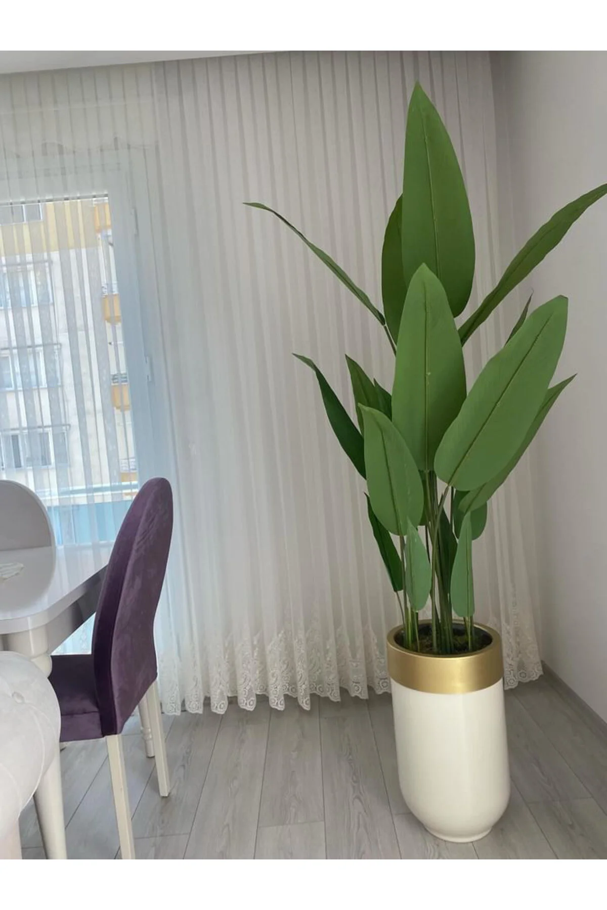 İremÇiçekçilik Yapay Çiçek Uygula 210 Cm 18 Yaprak Areka Yapay Ağaç Yapay Çiçek Uygula Salon Çiçeği Yapay Çiçek