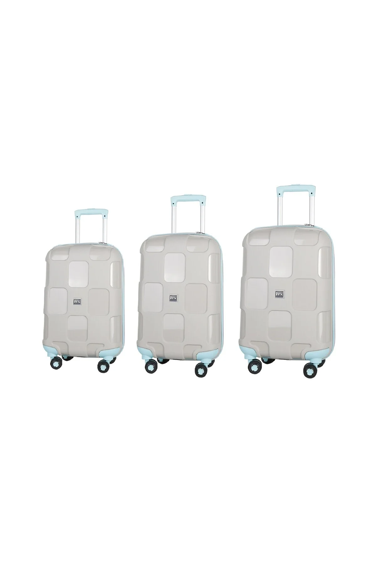 Ivs Unisex Kilitli Dayanıklı Valiz Büyük - Orta - Kabin Boy Seyahat Çantası