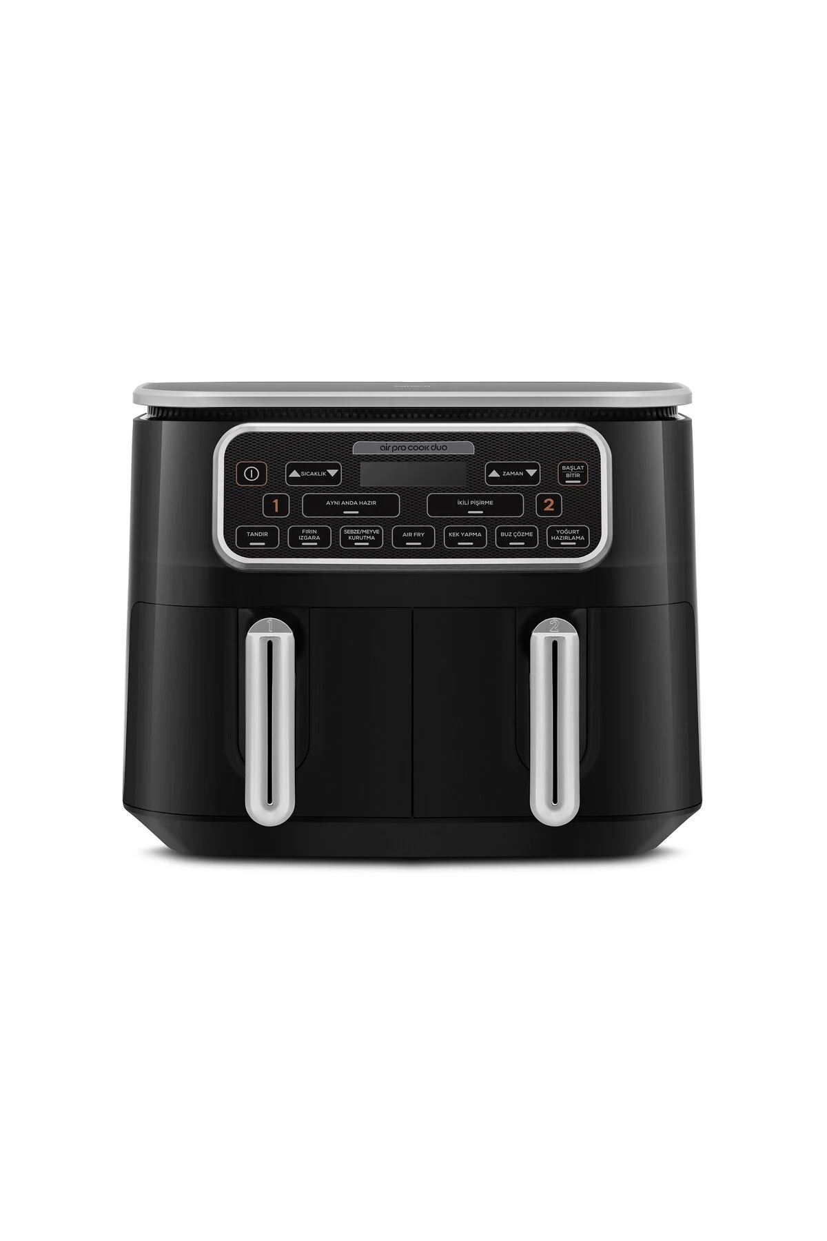 Karaca Air Pro Cook Duo Köz Xxxl 4+4 Litre Airfryer Ruby 8 Kişilik