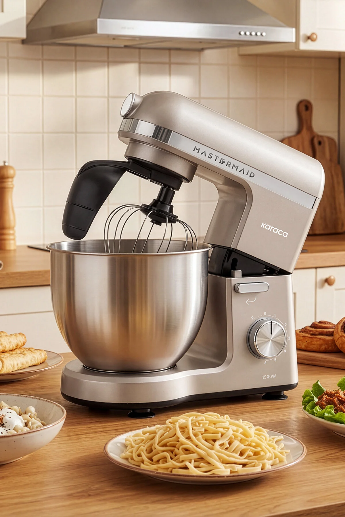Karaca Mastermaid Chef Pro Çift Kollu Mutfak Şefi 1500 W Space Gray