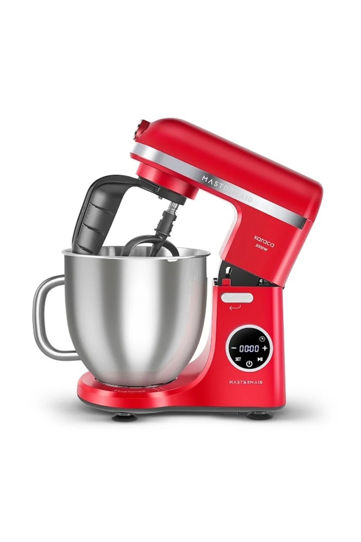 Karaca Mastermaid Chef Ultra D2000W Dijital Ekranlı Hamur Yoğurma Makinesi Starlight 7L