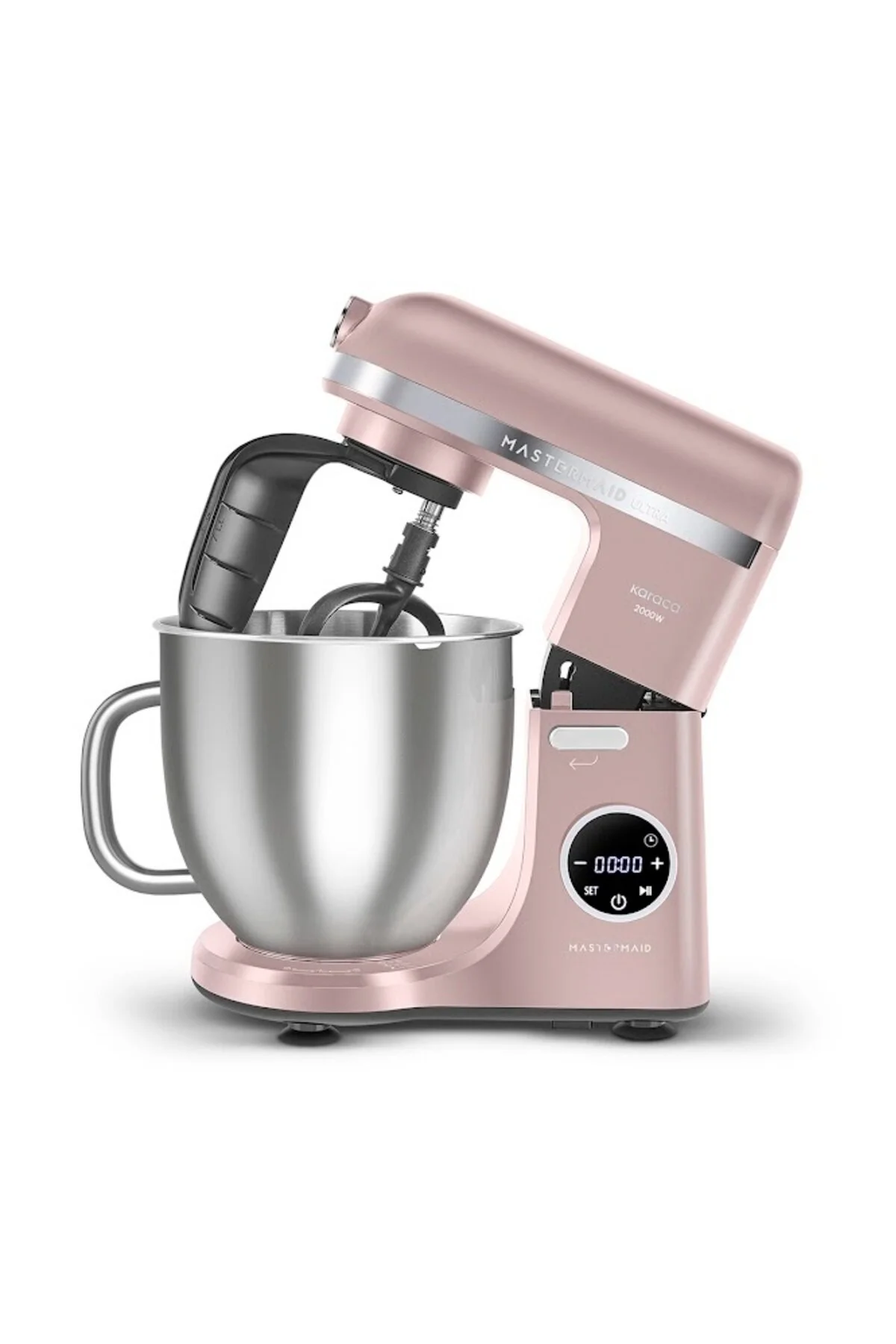 Karaca Mastermaid Chef Ultra D2000W Dijital Ekranlı Hamur Yoğurma Makinesi Starlight 7L
