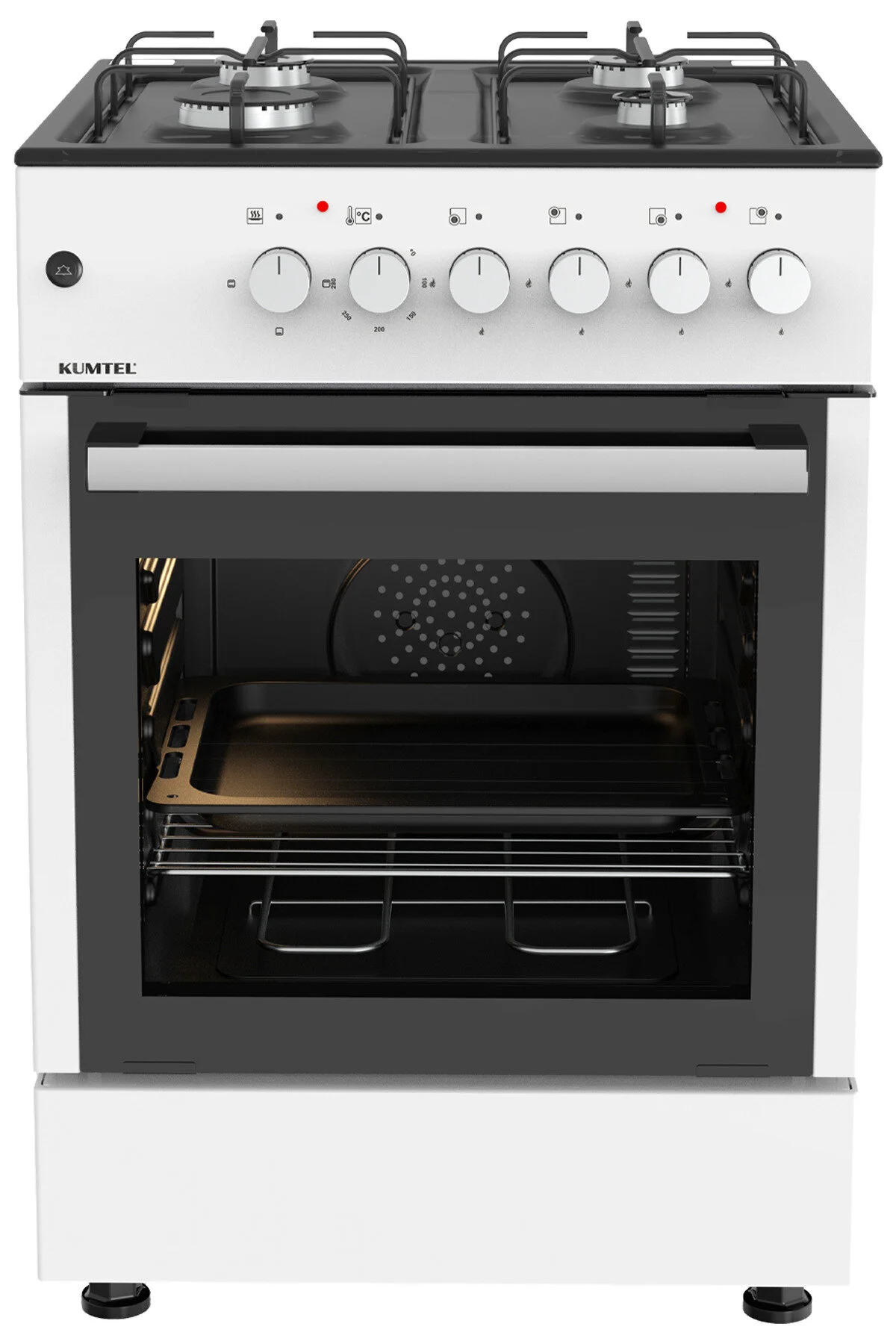 KUMTEL Tam Boy Fırın Inox LF662S-40F