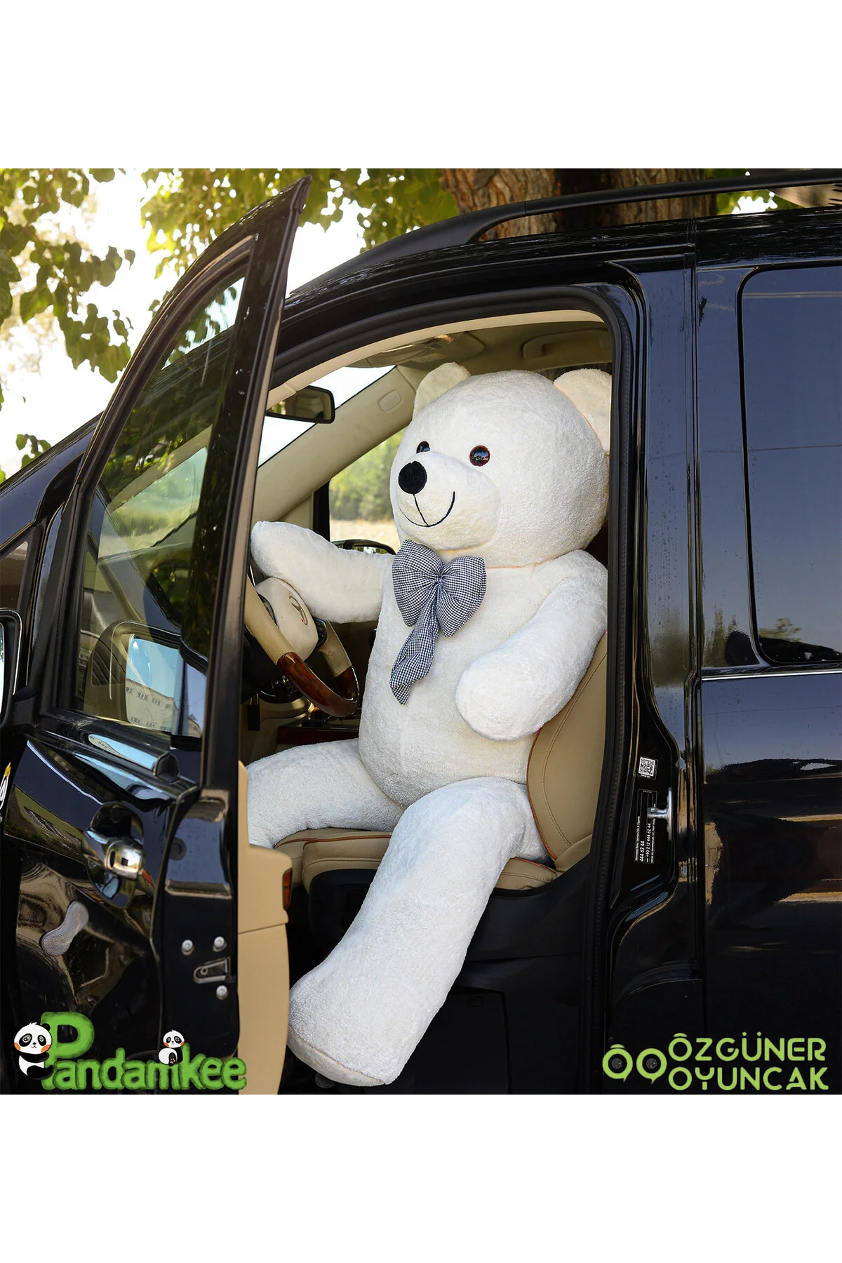 Pandamkee Özgüneroyuncak. Dev Büyük Peluş Ayıcık 170 cm Hediyelik Ayı (%100 YERLİ) Pembe