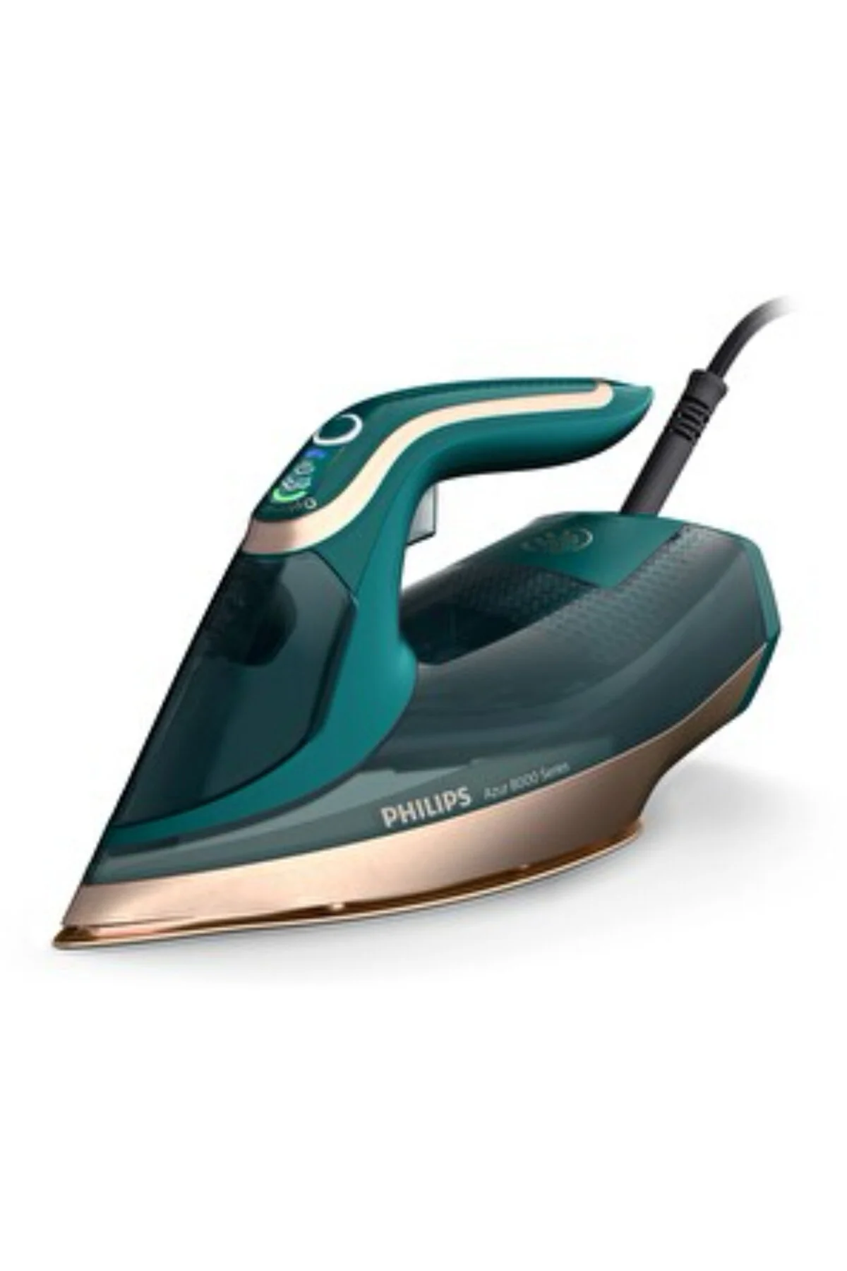 Philips 8000 Serisi Azur Buharlı Ütü, Sıfır Yanık, 240g Turbo şok buhar, 80 g/dk, 3000W, DST8030/70