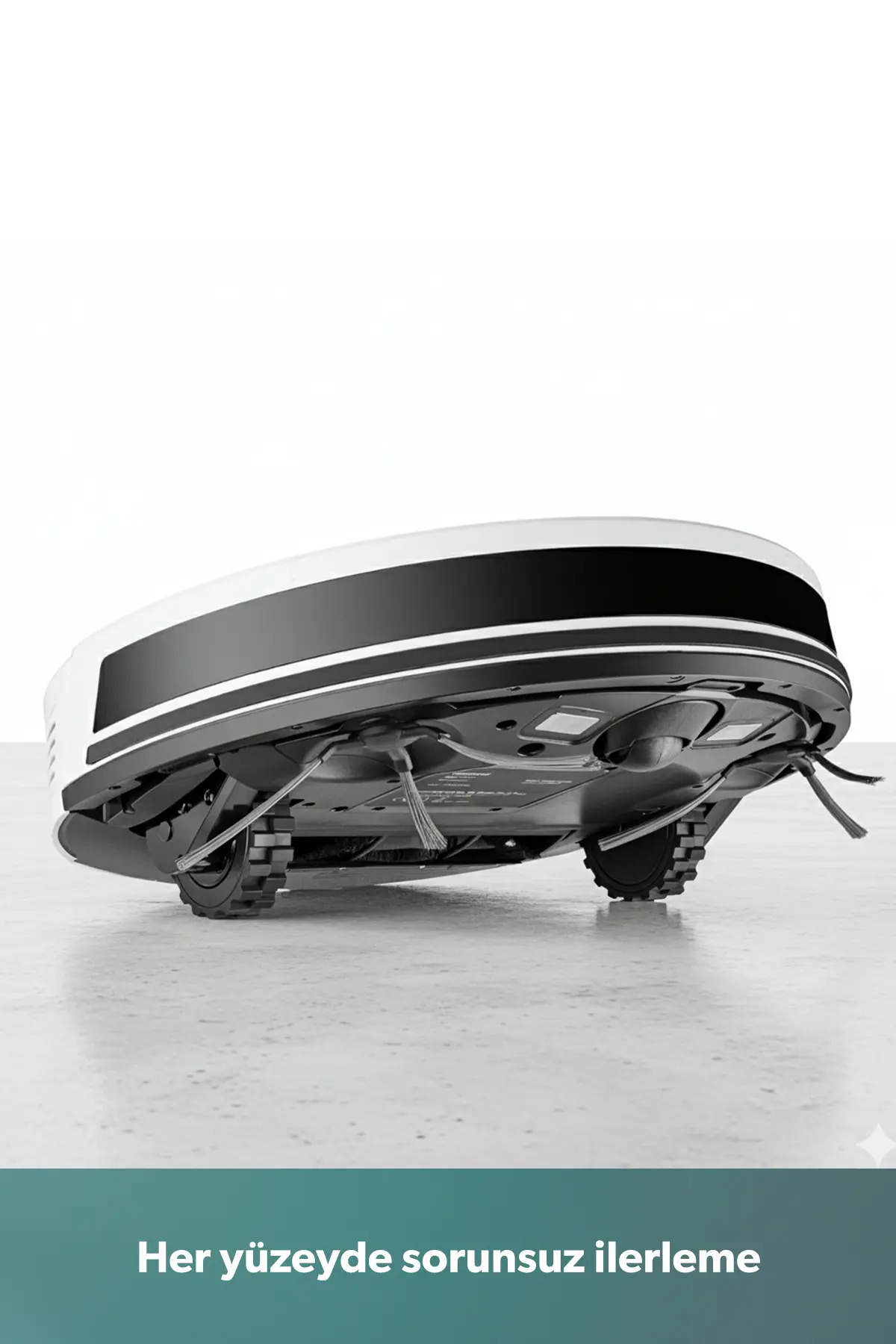 HOMEND Alex 1288h Moplu ve Akıllı Robot Süpürge Gyroscope Beyaz